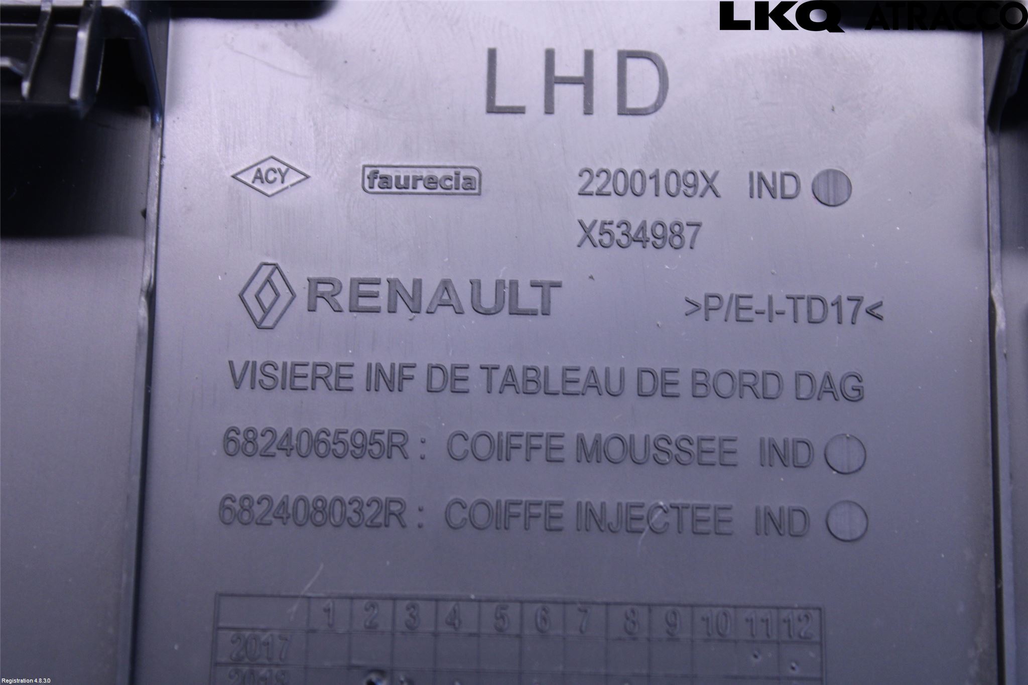 Renault CLIO/E-TECH V 20- Instrumentsarg