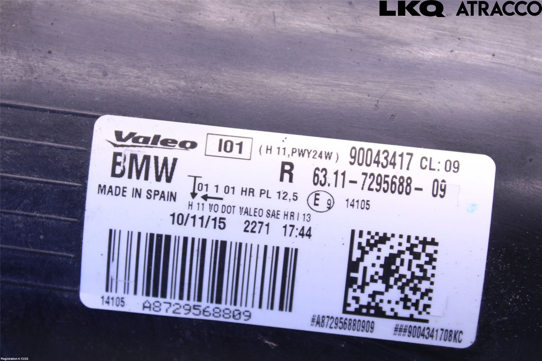 BMW i3 I01 13-22 Dimljus-Varselljus Fram