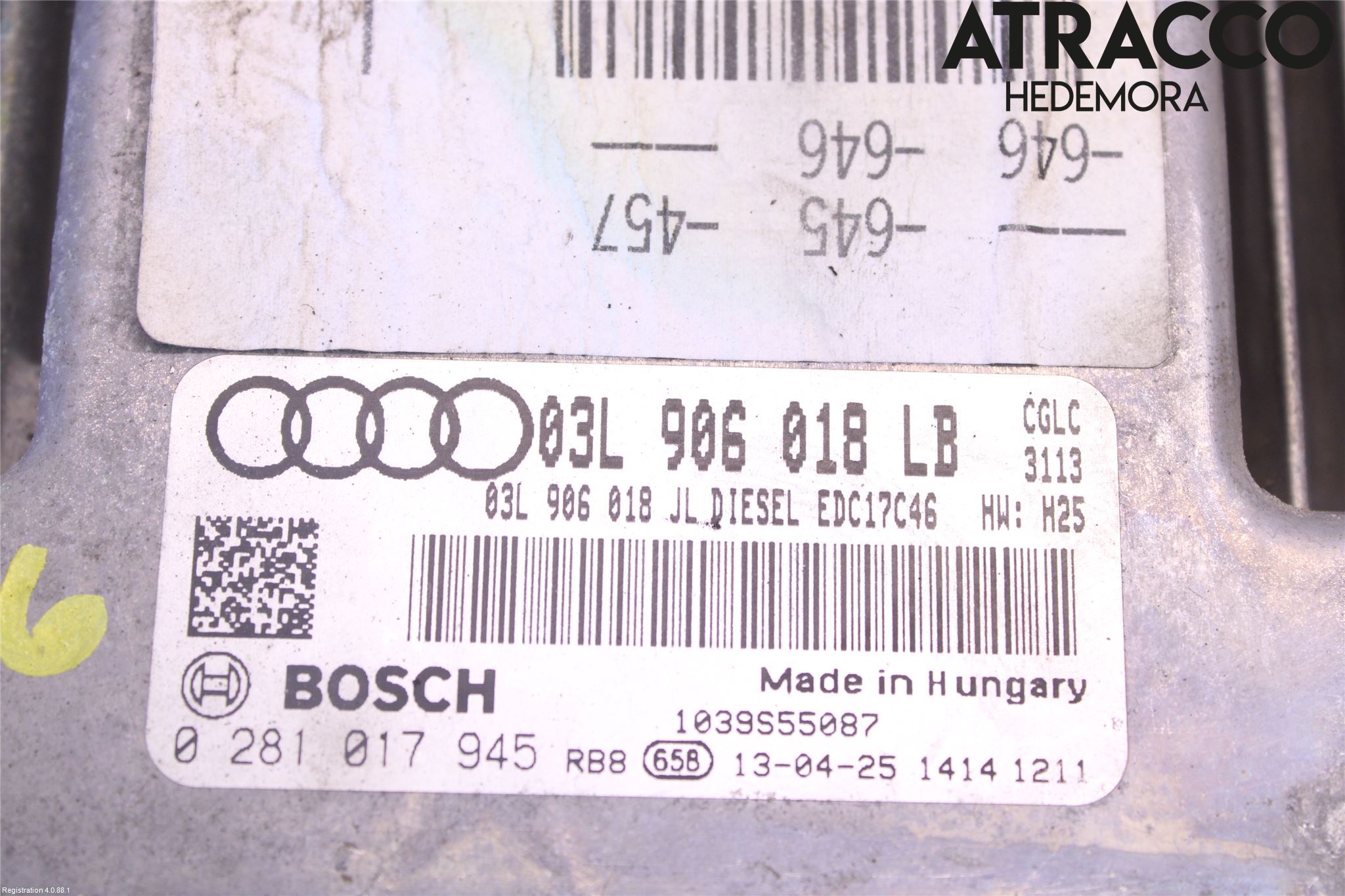 Audi A6/S6 4G 11-18 Styrenhet Inspump Diesel