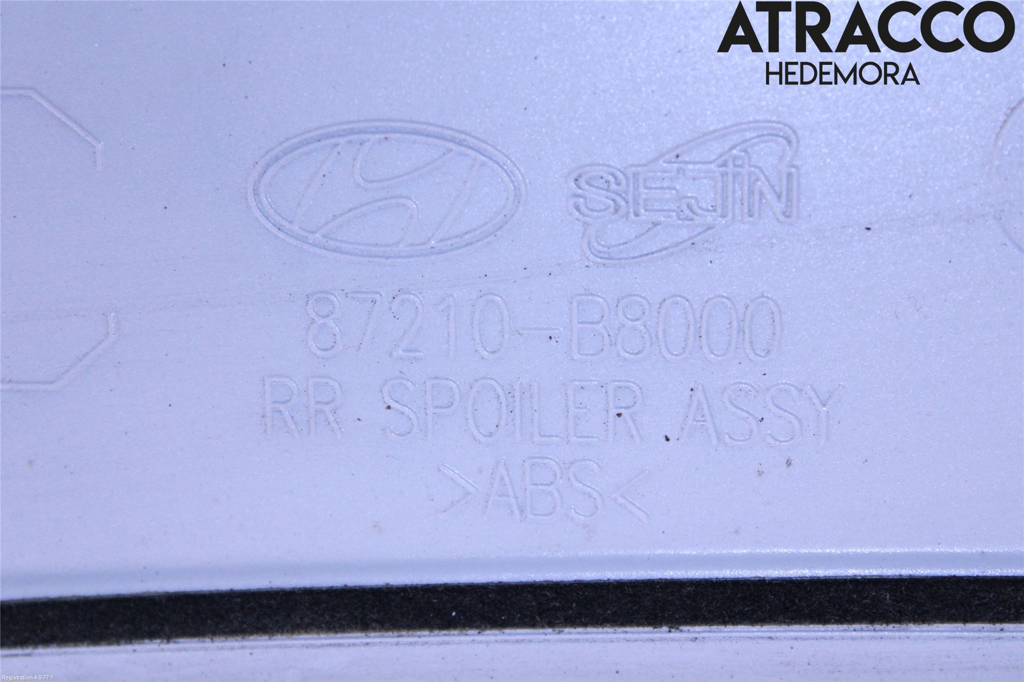 Hyundai SANTA FE 13-18 Spoiler Baklucka