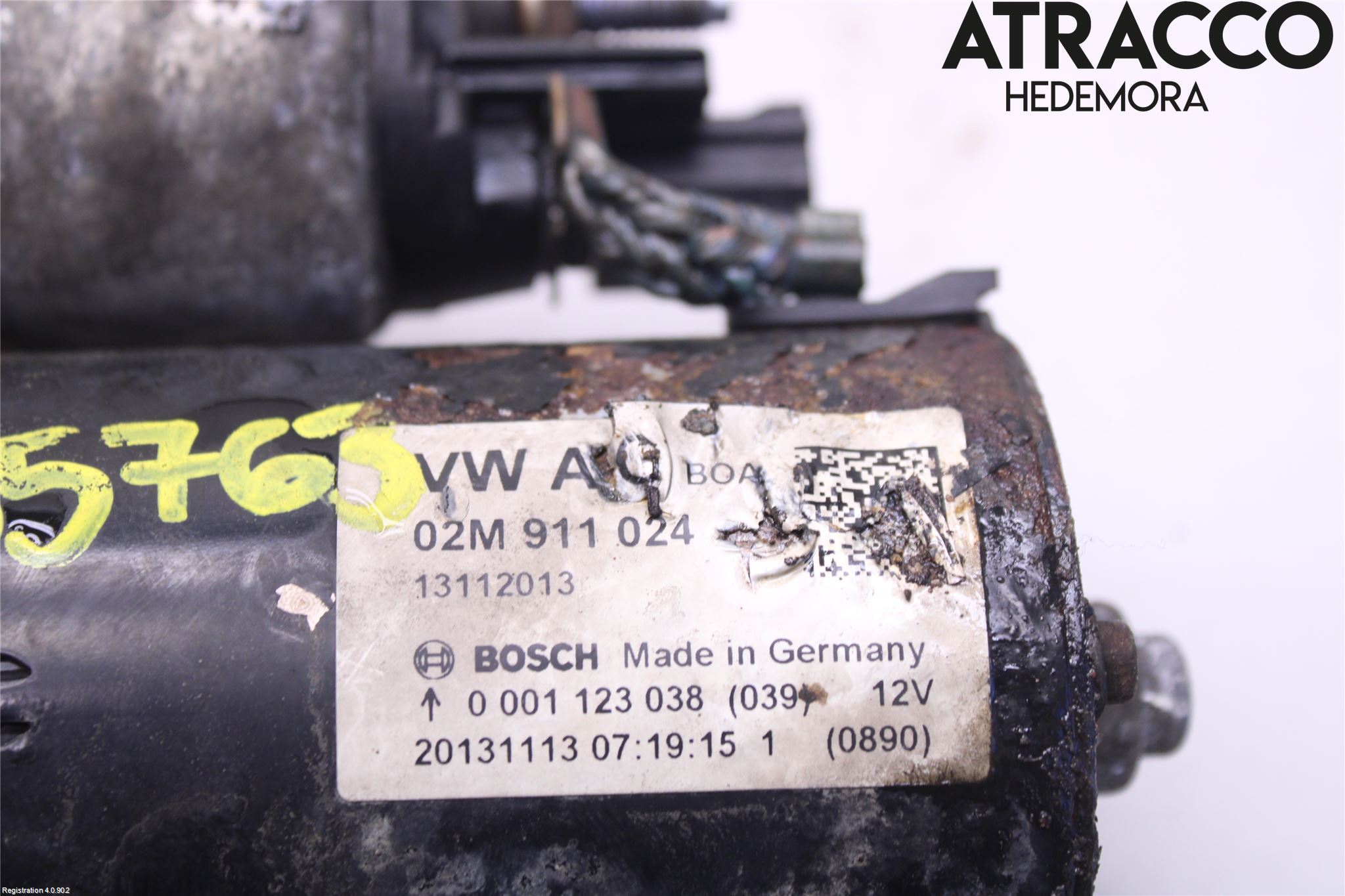 Volkswagen VW TRANSP/CARAVELLE (T5) 04-15 Startmotor Diesel