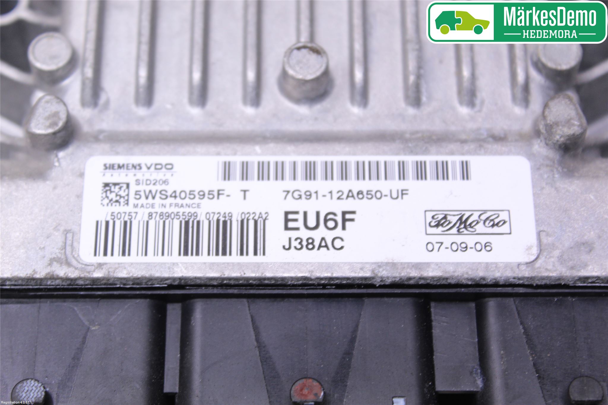 Ford MONDEO 07-15 Styrenhet Insprut Bensin