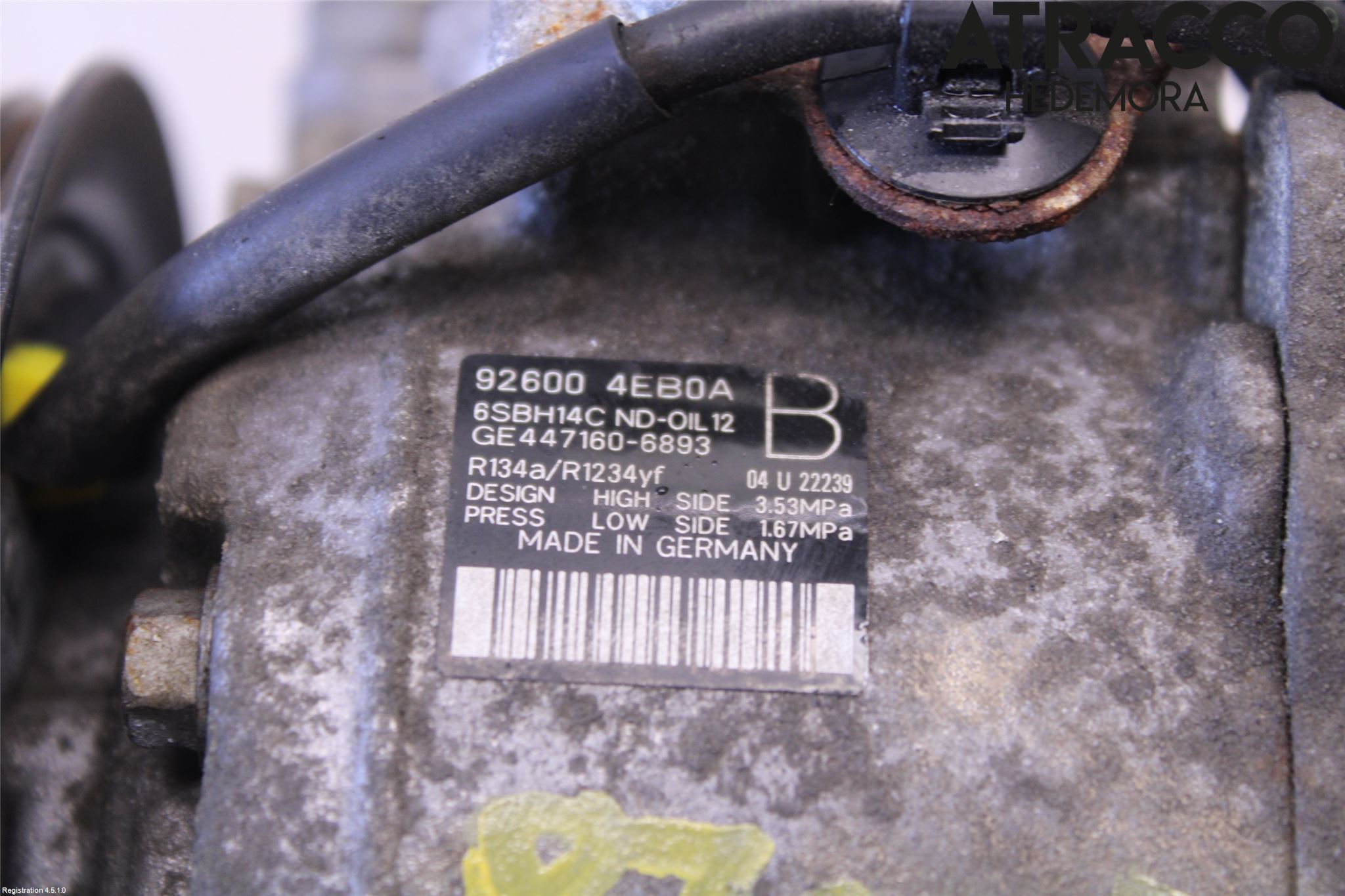 Nissan QASHQAI 14-17 Ac Kompressor