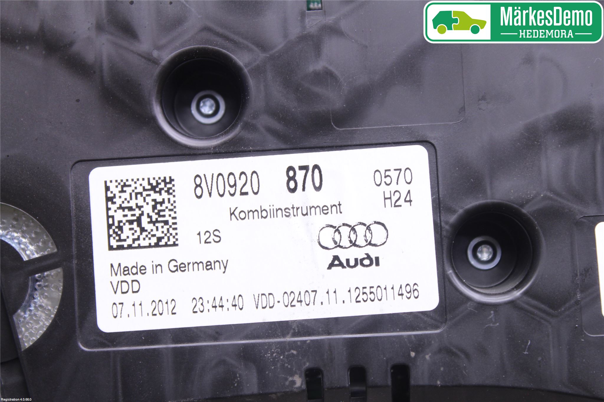 Audi A3/S3 8V 13-20 Instrument Komb