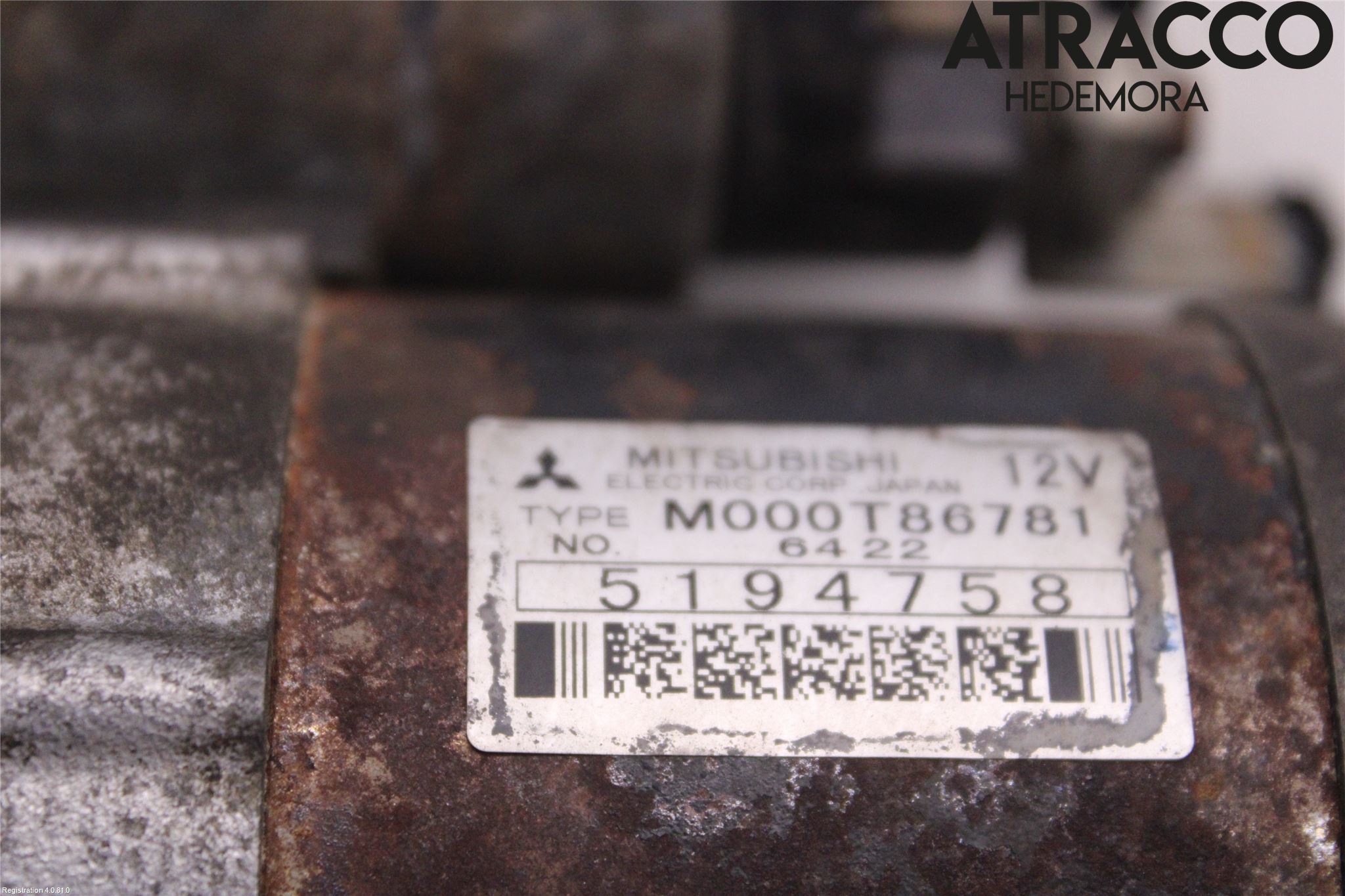 Saab 9-5     06-10 Startmotor