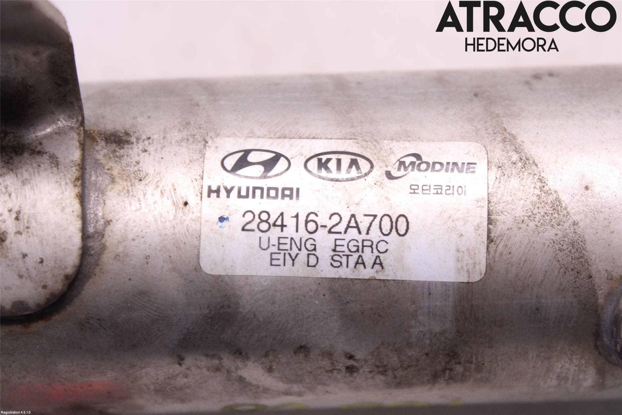 Kia SOUL 09- Avgaskylare