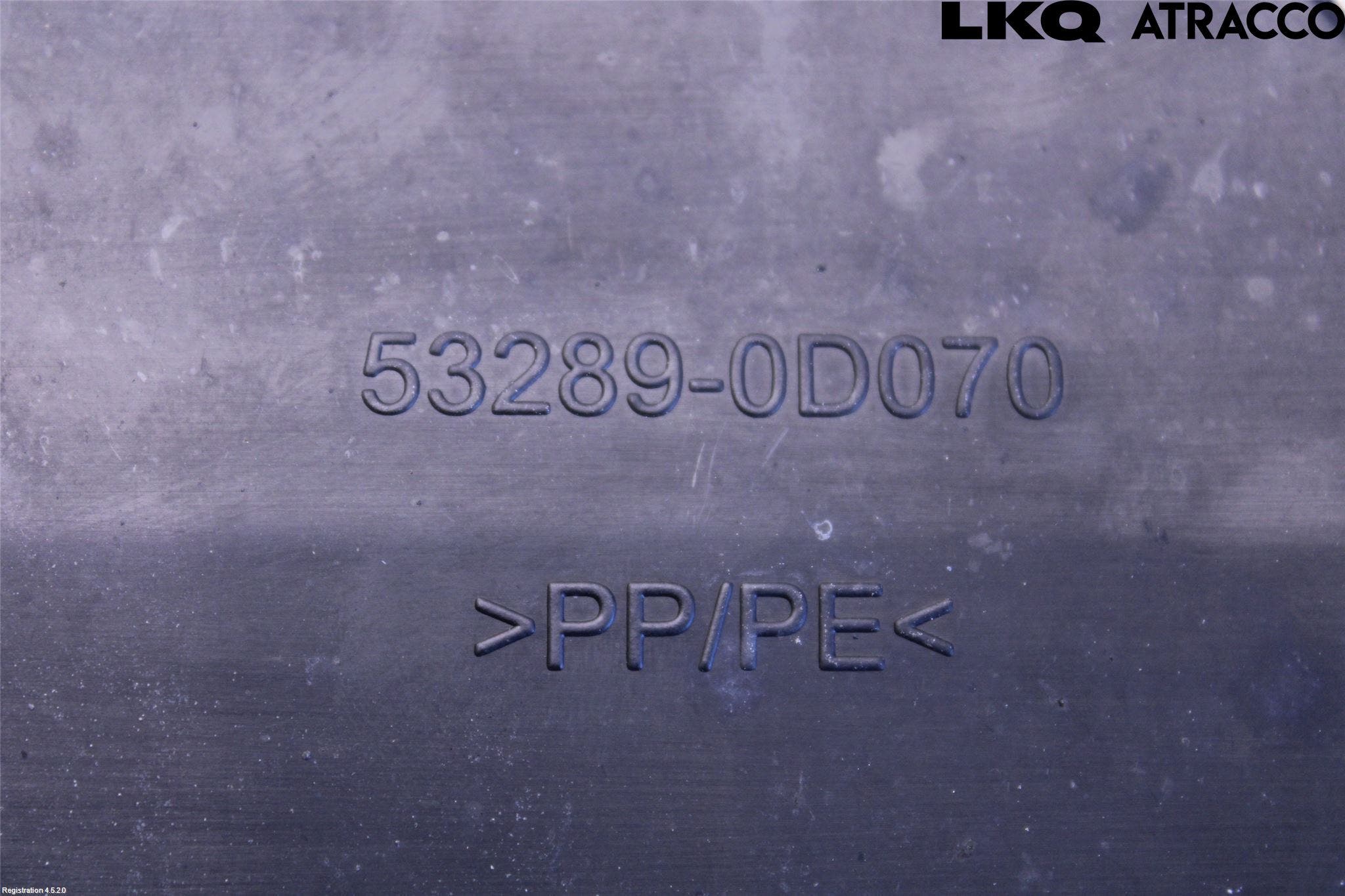 Toyota YARIS XP130 12-14 Deflektor Plåt-Plast Kylning