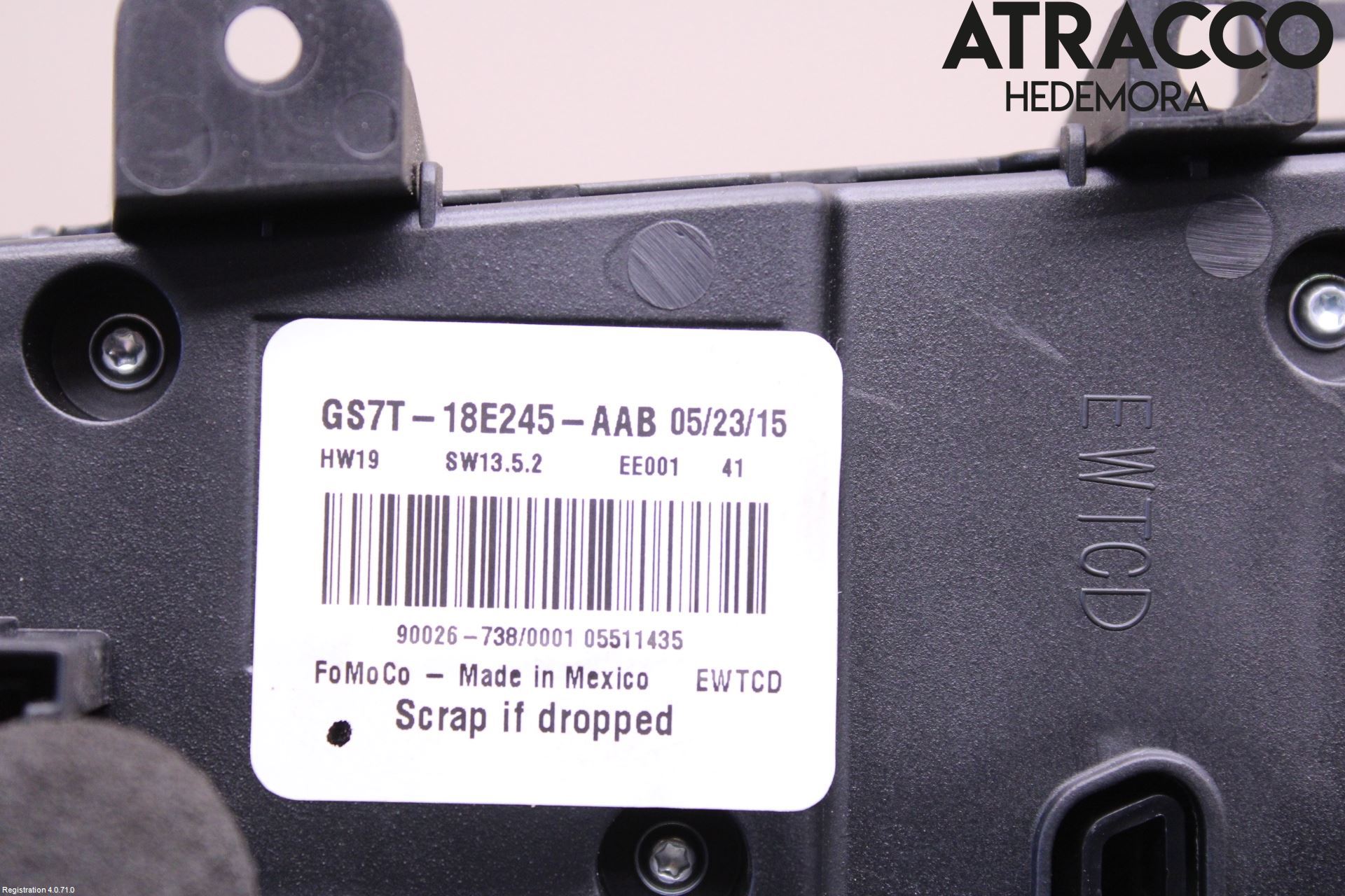 Ford MONDEO 15-22 Ac Styrenhet Ac Manöveren