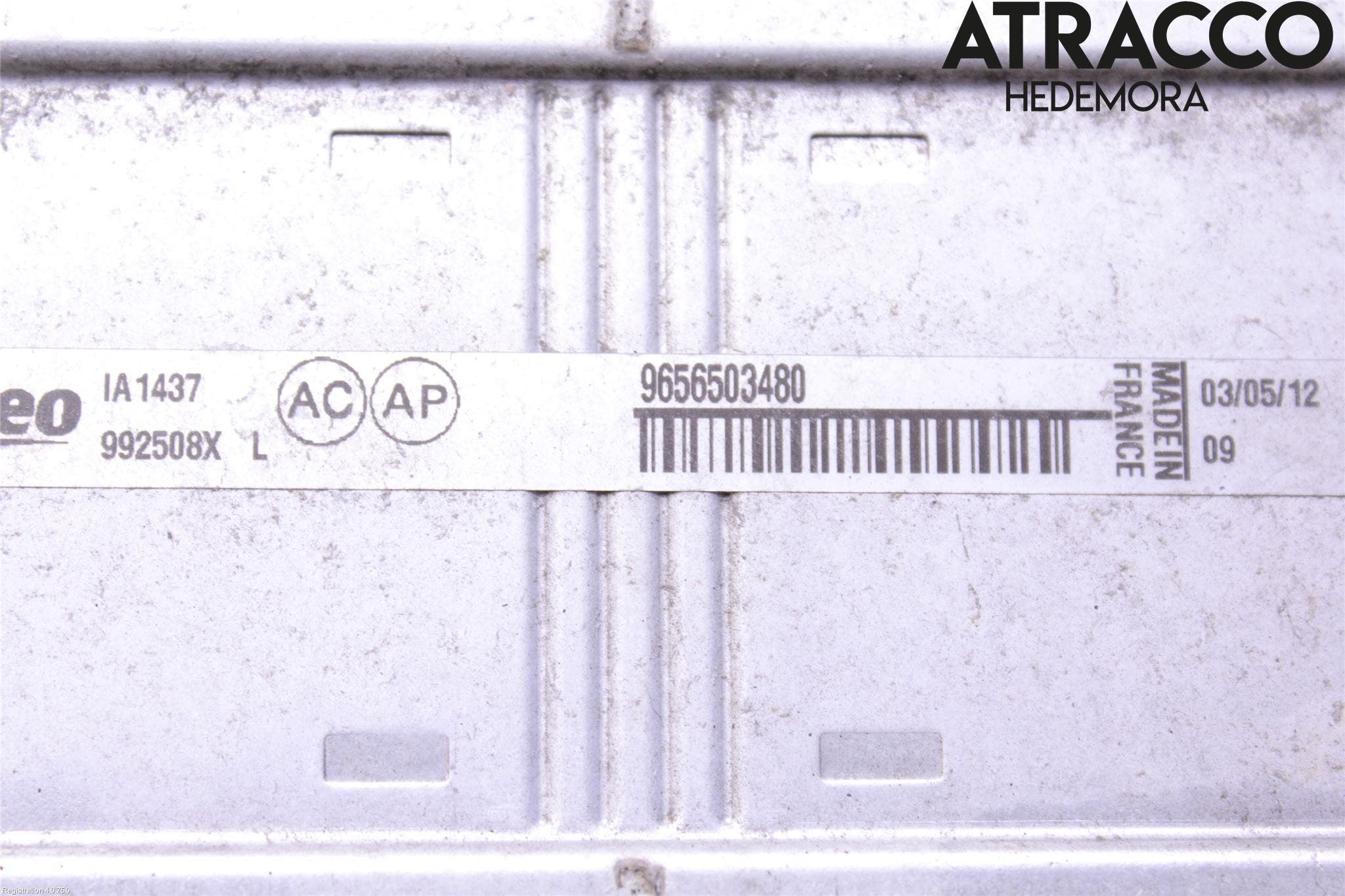 Peugeot 3008 09-16 Laddluft-Intercooler Kyl