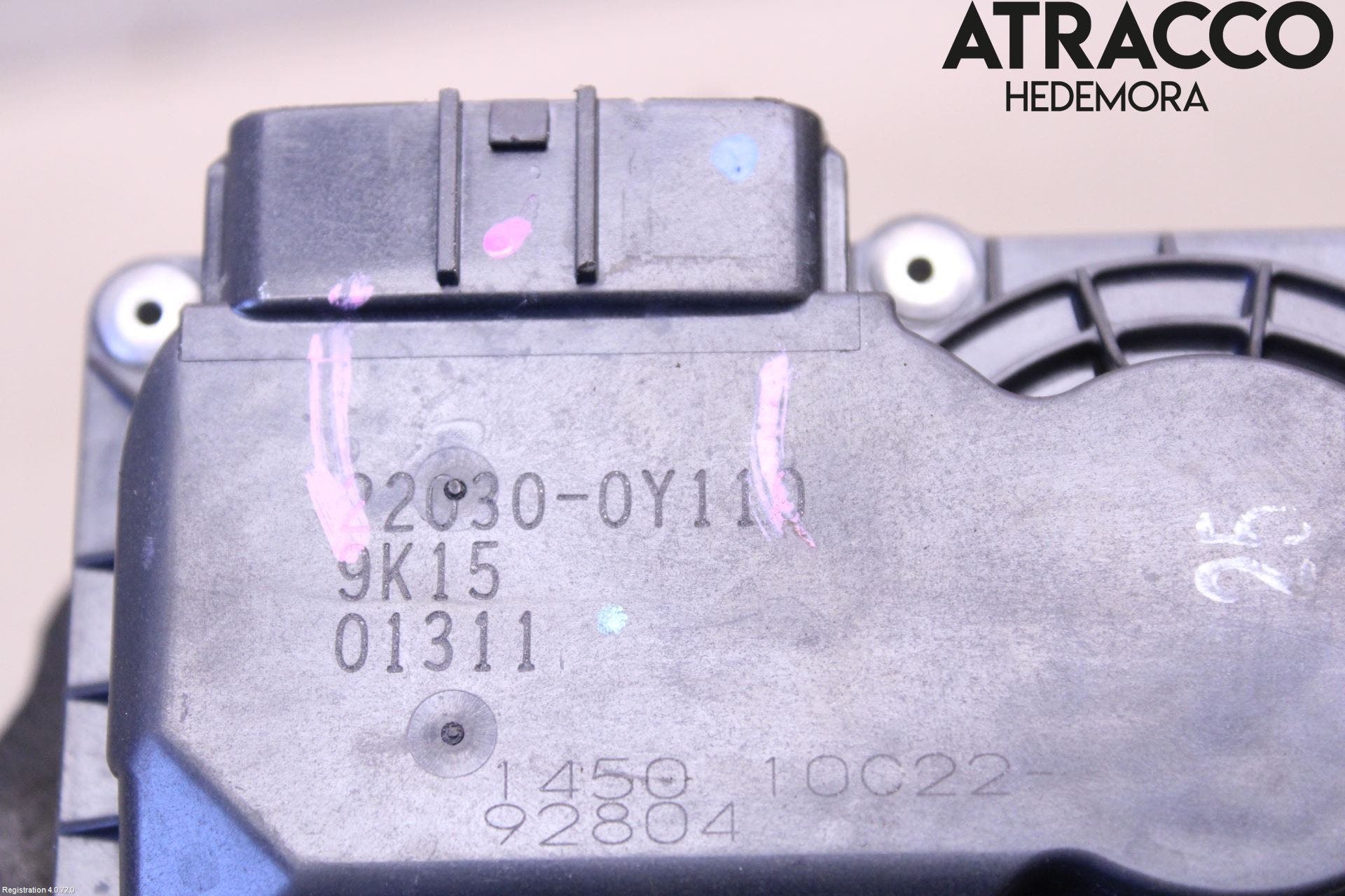 Toyota YARIS XP130 15-20 Injspjällhus