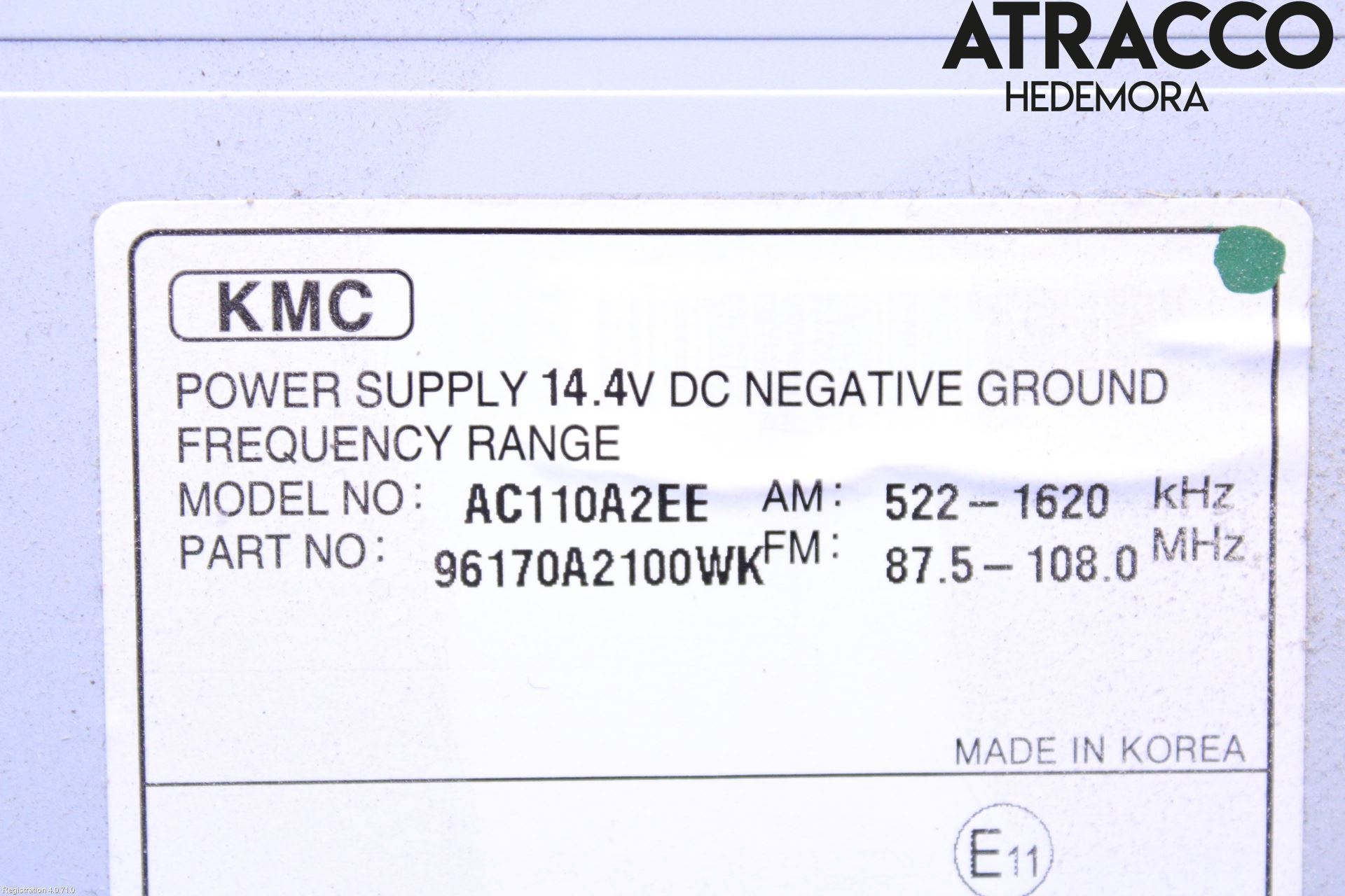 Kia CEED 12-18 Cd Radio - Multimediapanel