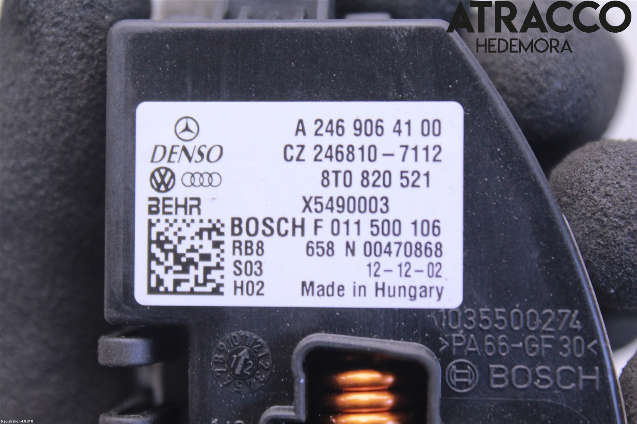 Audi A4 12-15 Värmefläktsmotstånd