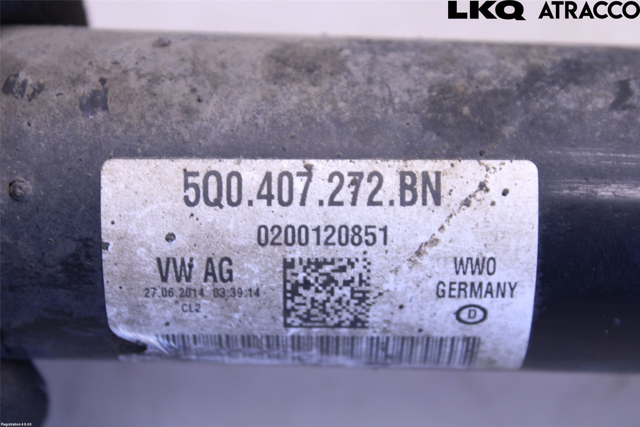 Volkswagen VW GOLF / E-GOLF VII 13-20 Drivaxel Fram Höger