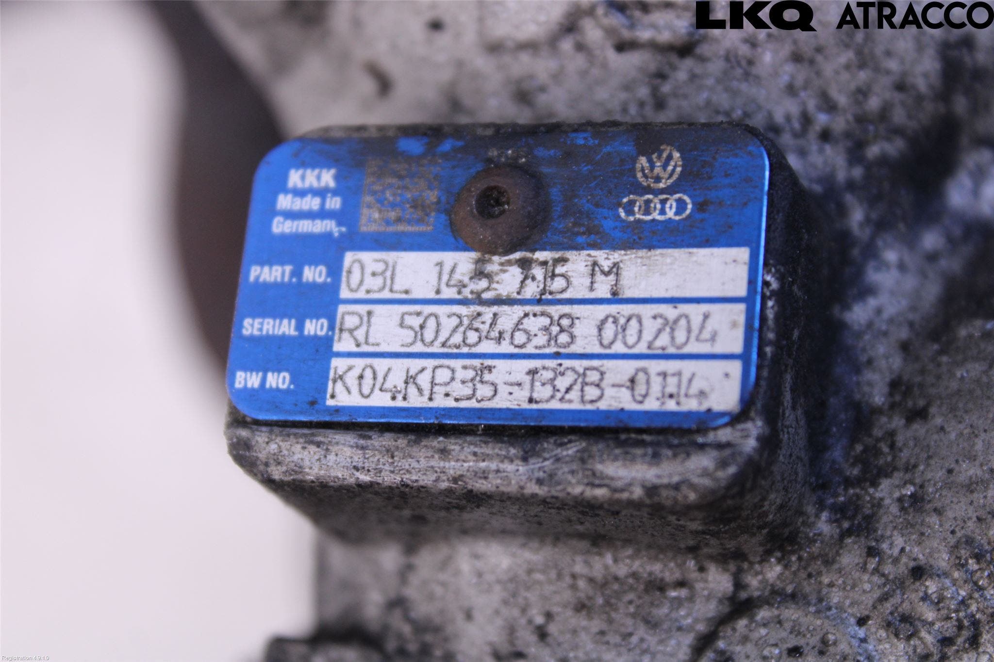 Volkswagen VW AMAROK 2H 10-22 Turboaggregat