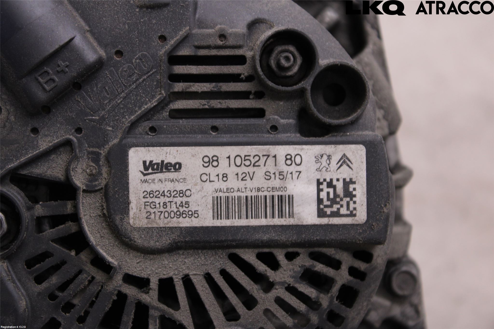 Peugeot PARTNER 16-18 Generator