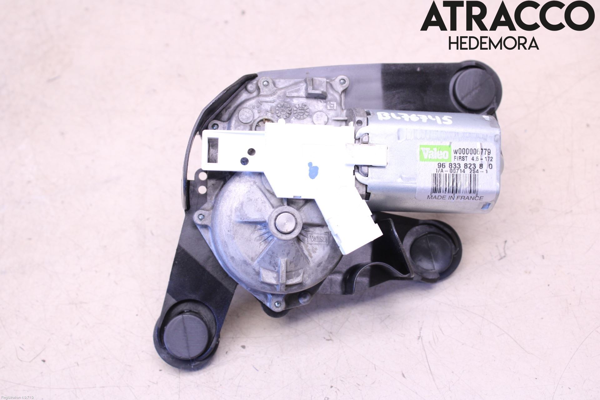 Citroen C3 10-17 Torkarmotor Baklucka