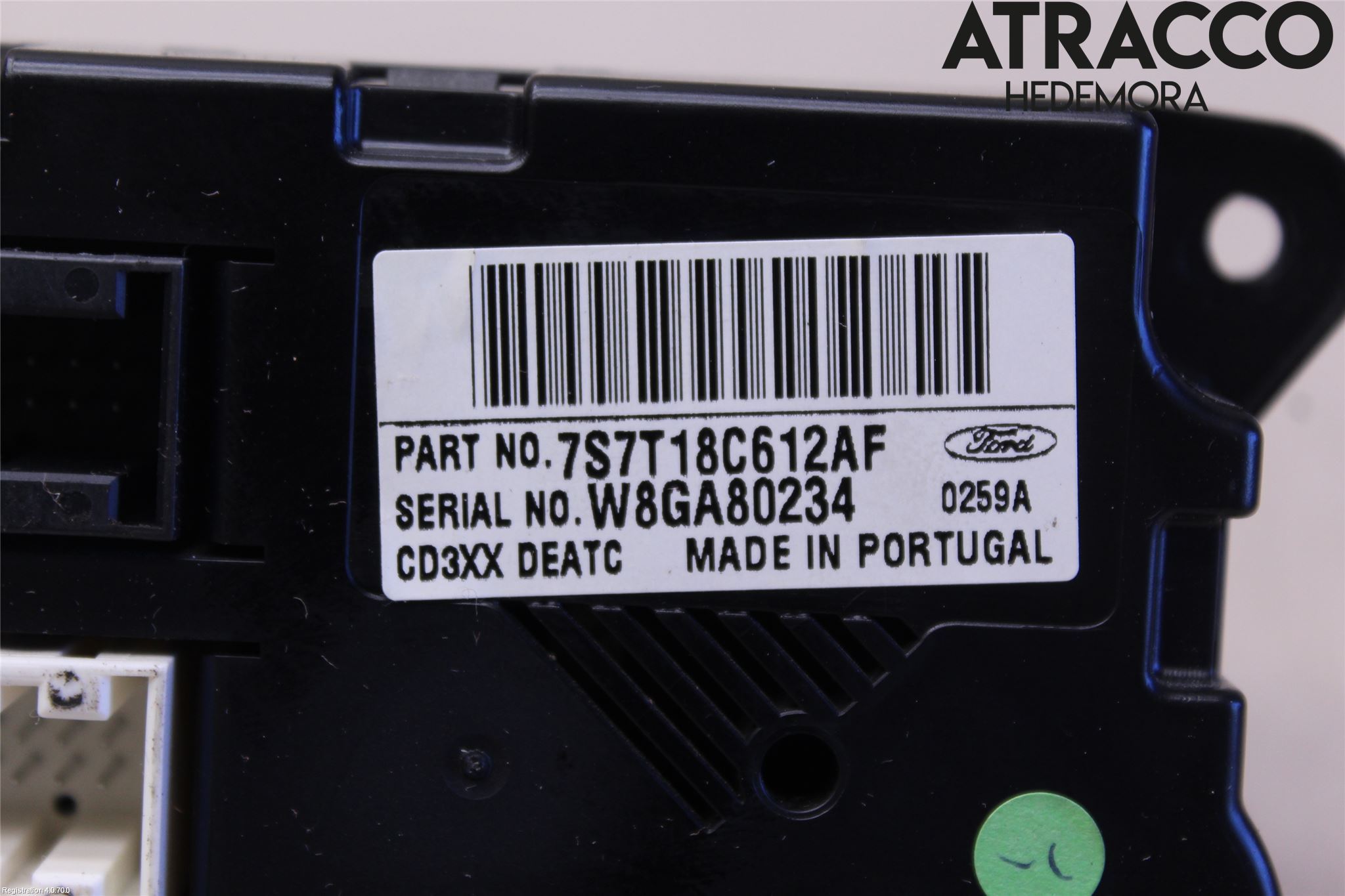 Ford S-MAX 06-15 Ac Styrenhet Ac Manöveren
