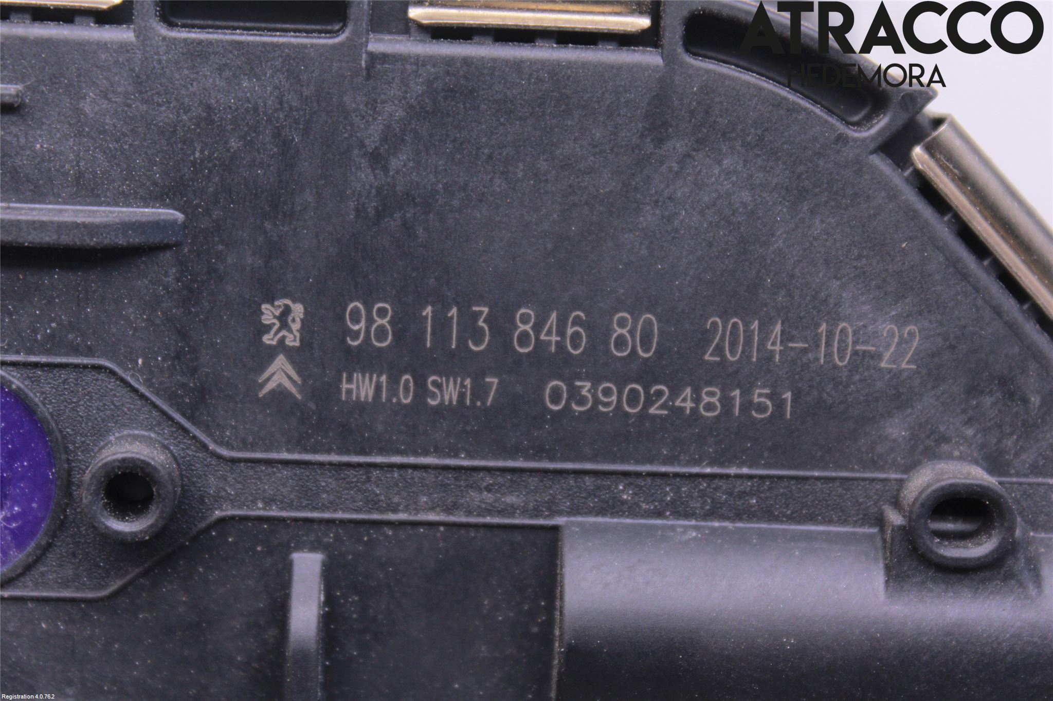 Citroen C4 GRAND PICASSO 14-18 Torkarmotor Vindruta