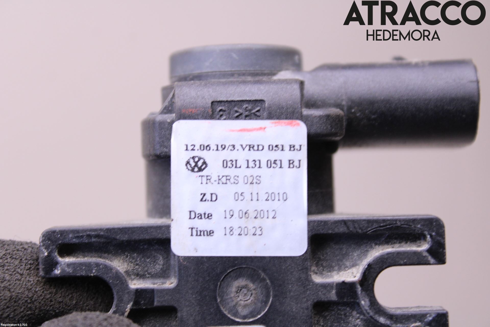 Skoda SUPERB 09-15 Vakuumventil