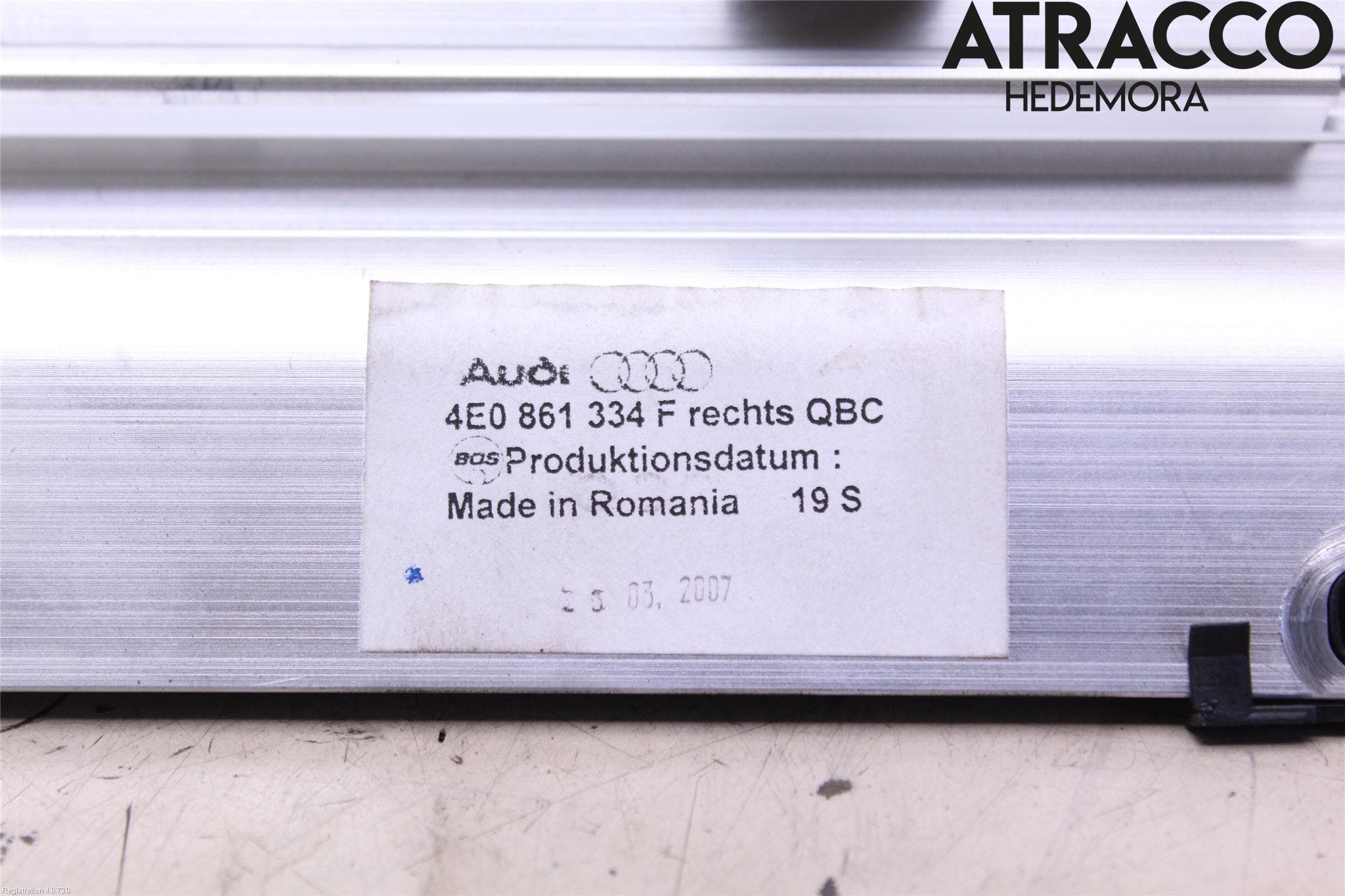 Audi A8/S8 4E 02-09 Solskydd