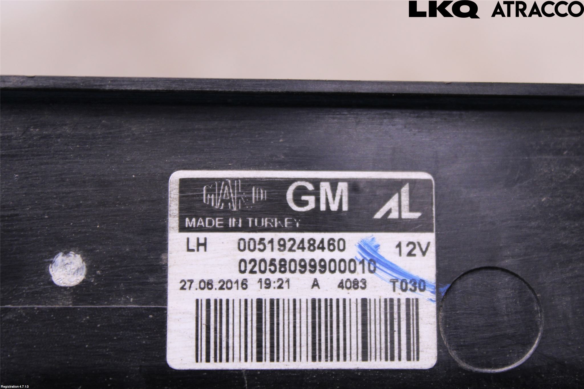 Opel COMBO D 12-18 Bakljus Vänster