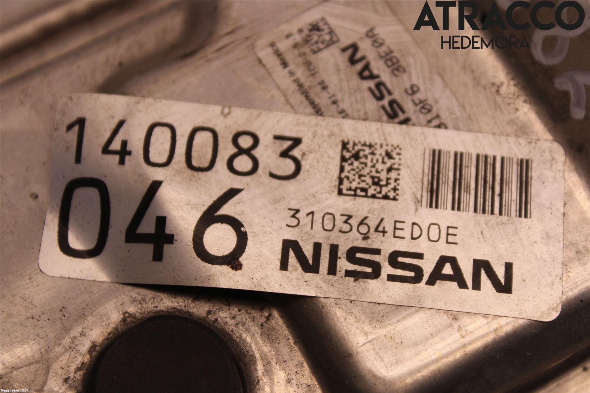 Nissan QASHQAI 14-17 Styrenhet Växellåda