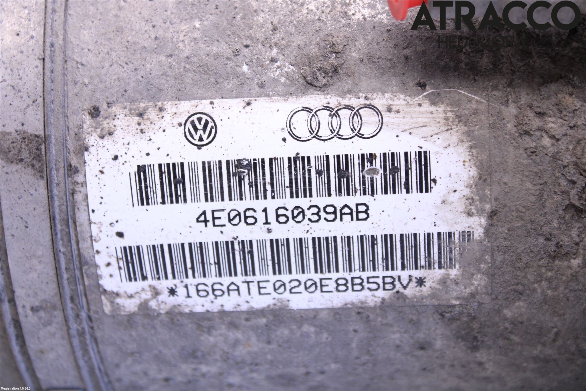 Audi A8/S8 4E  02-09 Fjäderben Fram Vänster