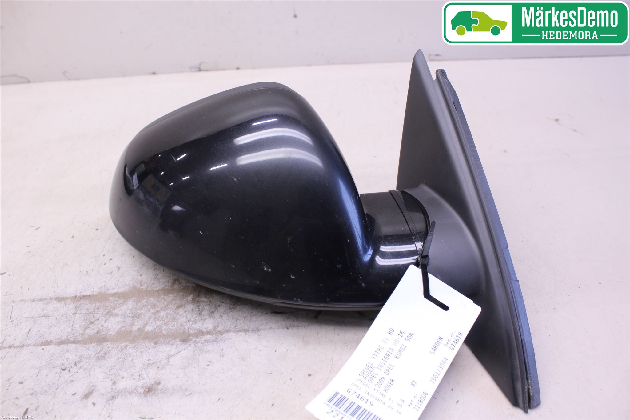 Opel INSIGNIA 09-16 Spegel Yttre El Hö
