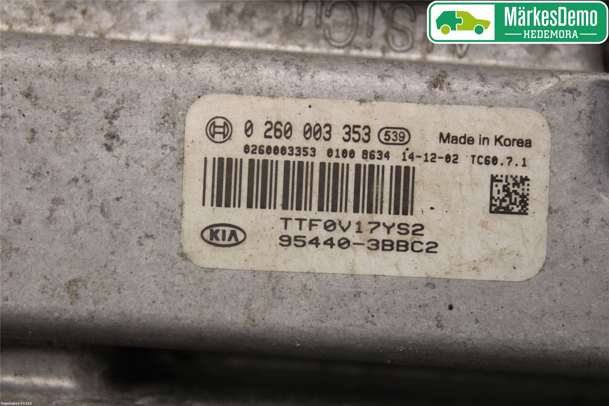 Kia OPTIMA 00-15 Styrenhet Övrigt