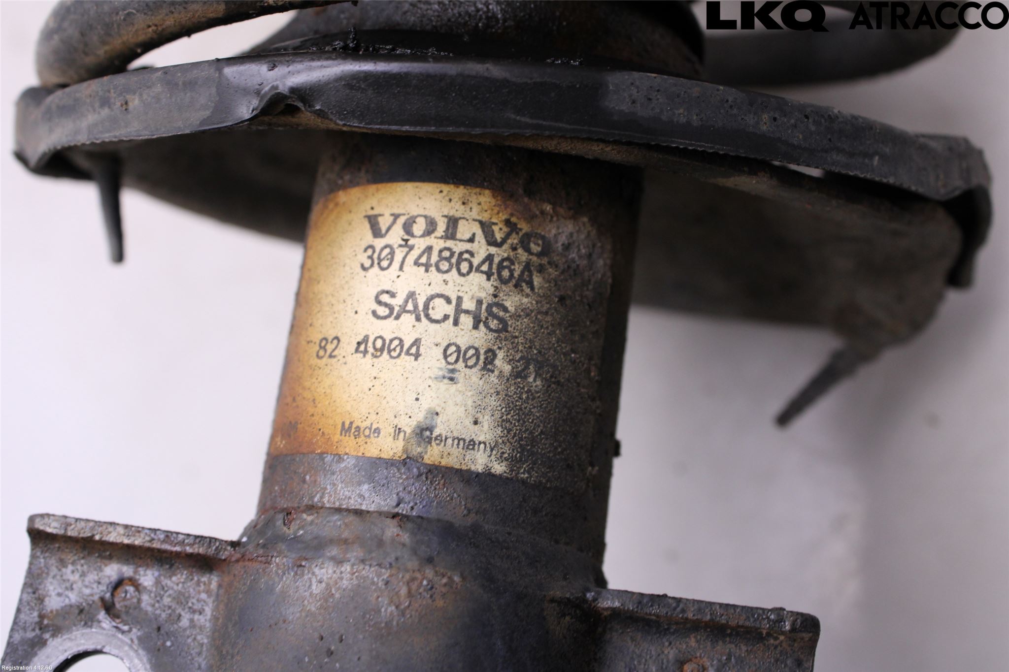 Volvo S60 05-10 Fjäderben Fram Vänster