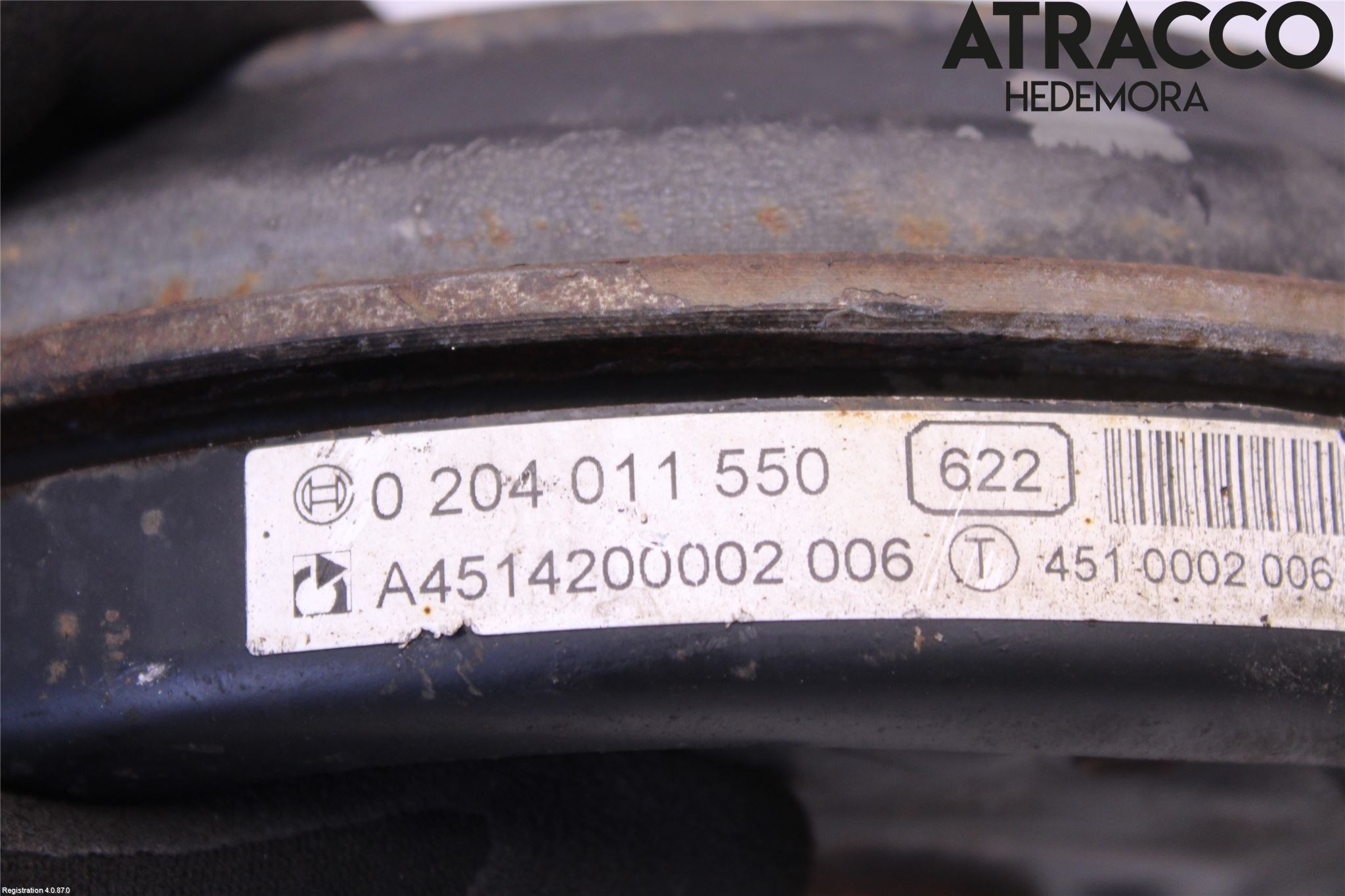 Smart FORTWO II 07-14 Nav Bak