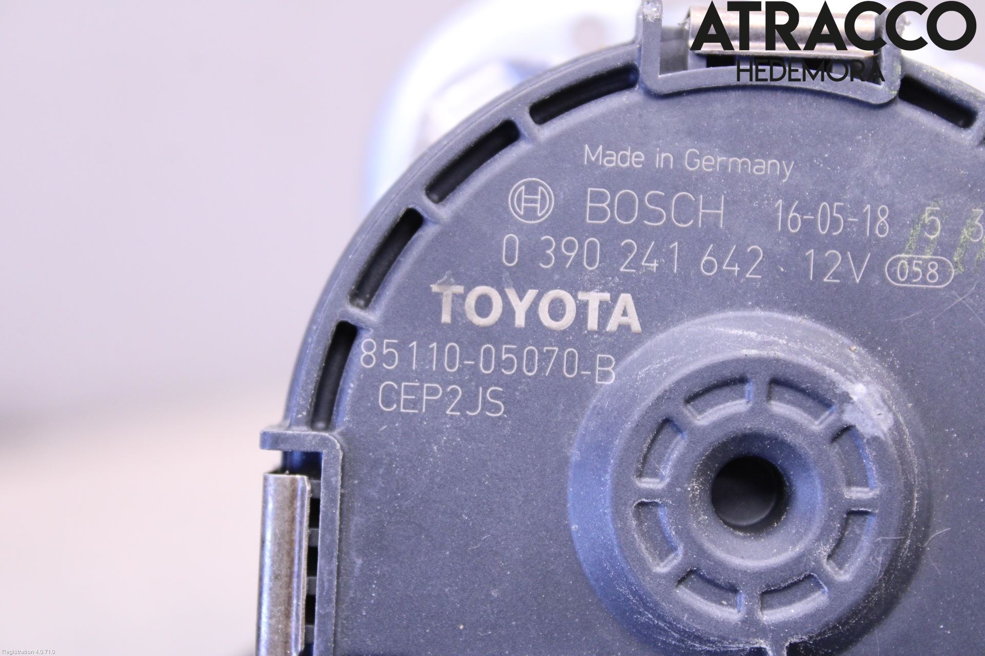 Toyota AVENSIS 16-18 Torkarmotor Vindruta