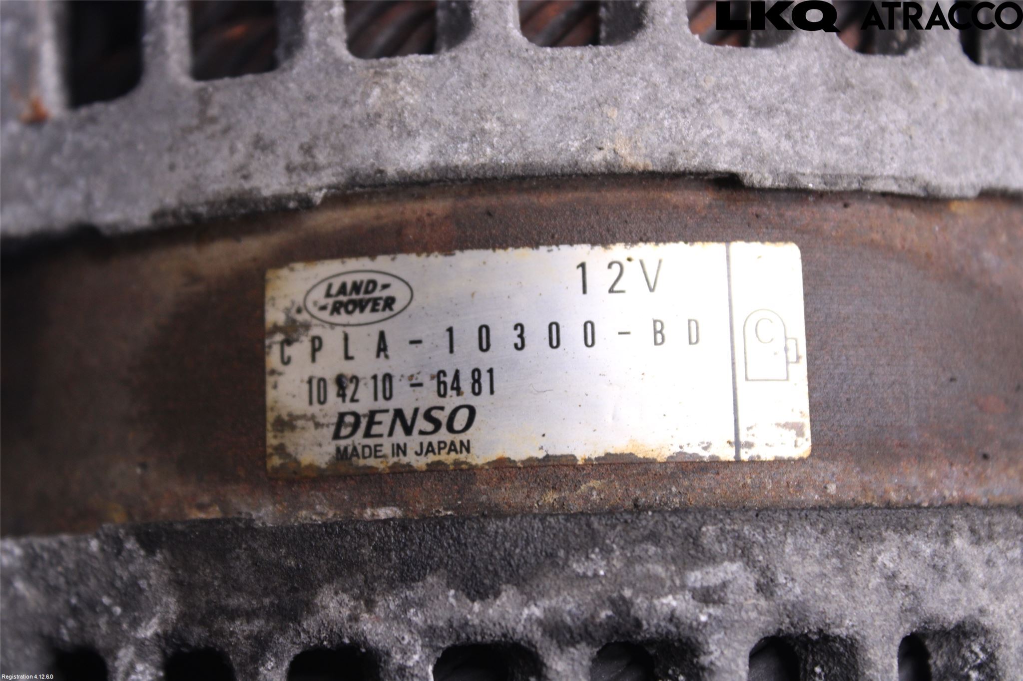 Landrover RANGE ROVER SPORT (L494) 14-22 Generator