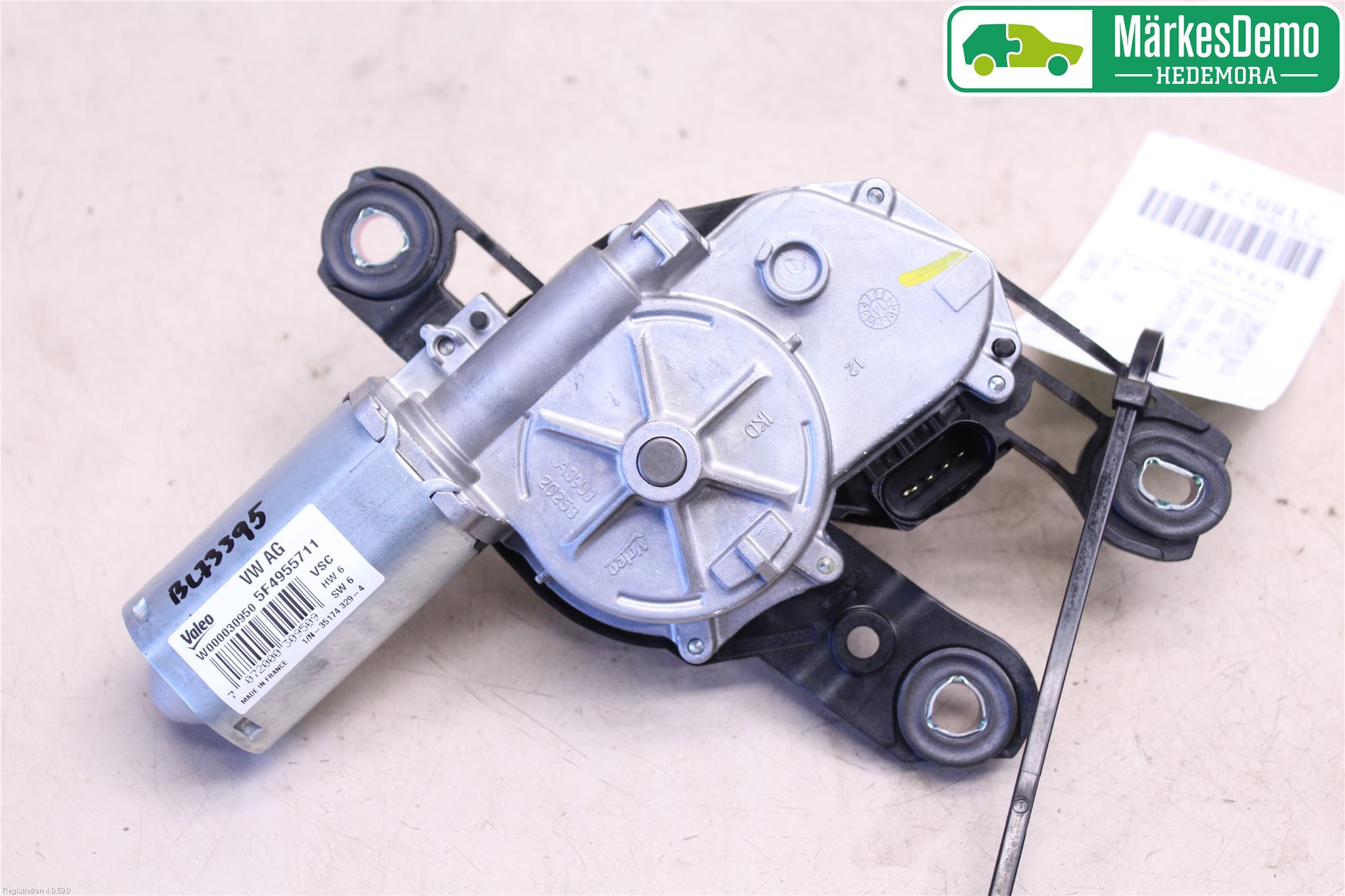 Skoda FABIA 15-21 Torkarmotor Baklucka