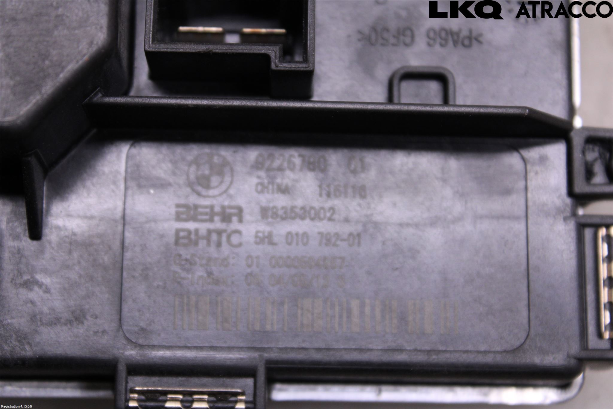 BMW 5 F10/F11/F18 09-17 Värmefläktsmotstånd