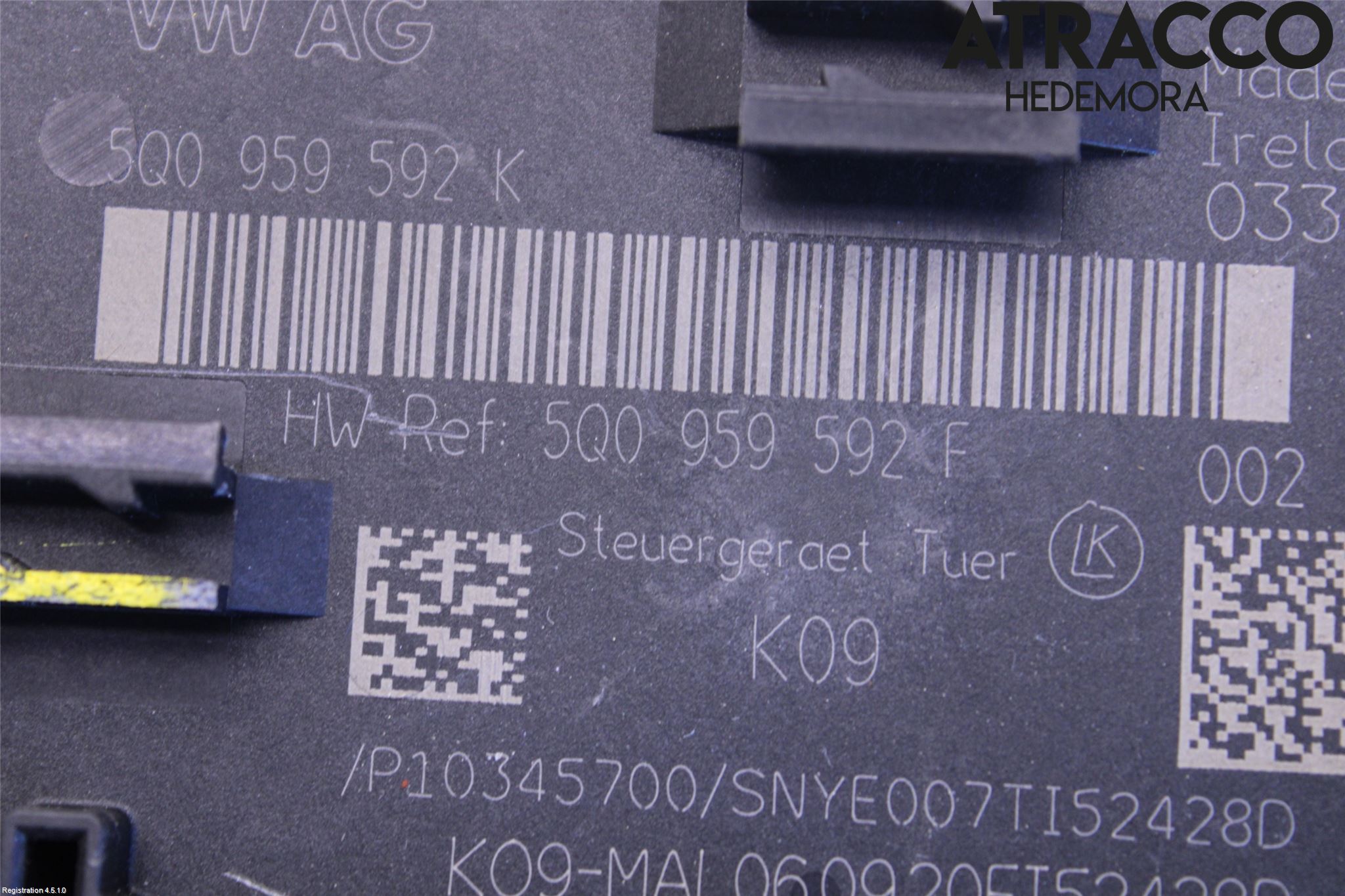 Audi Q3 F3 19- Styrenhet Dörr