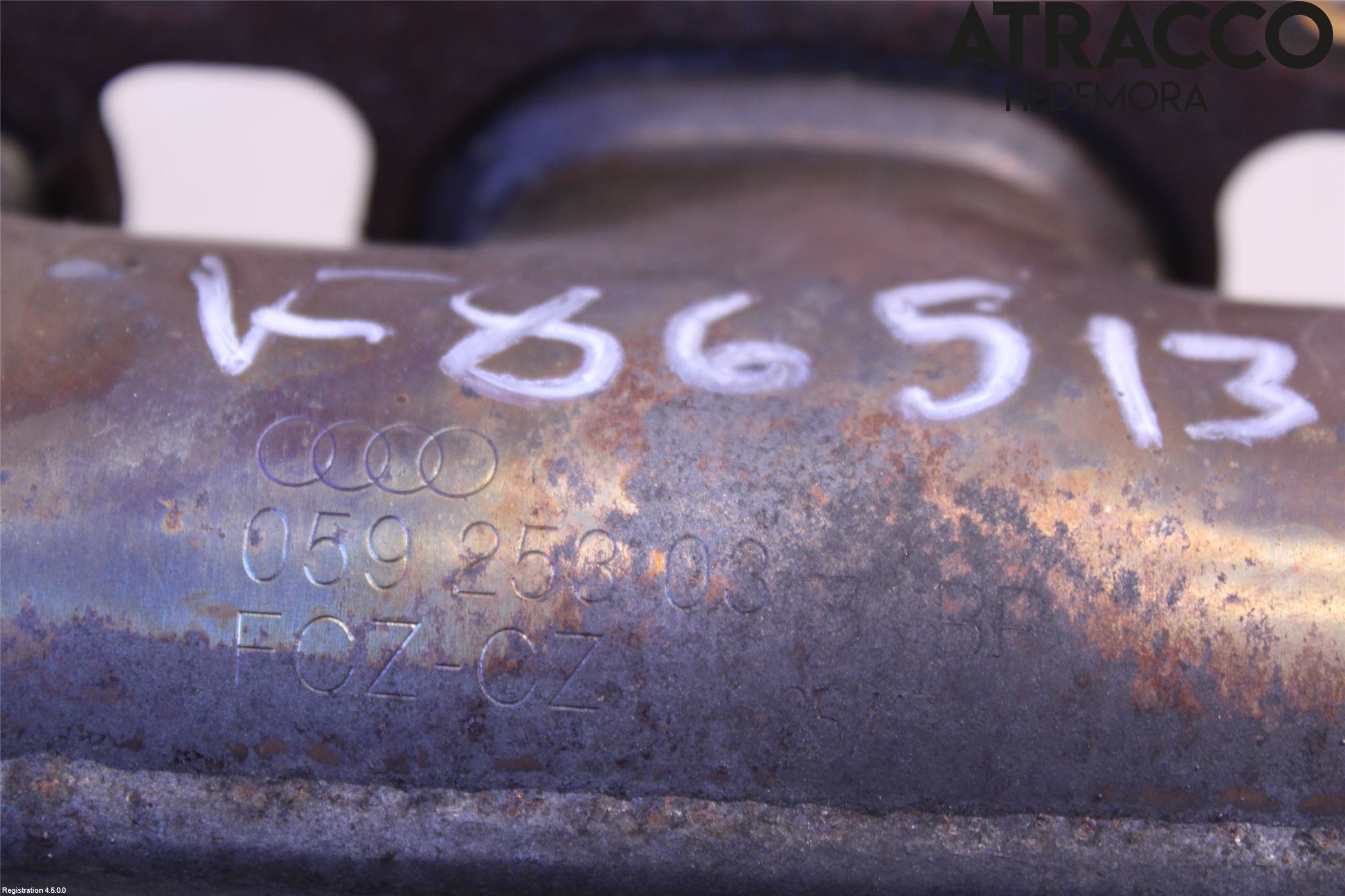 Audi A6/S6 4G 11-18 Grenrör Avgas