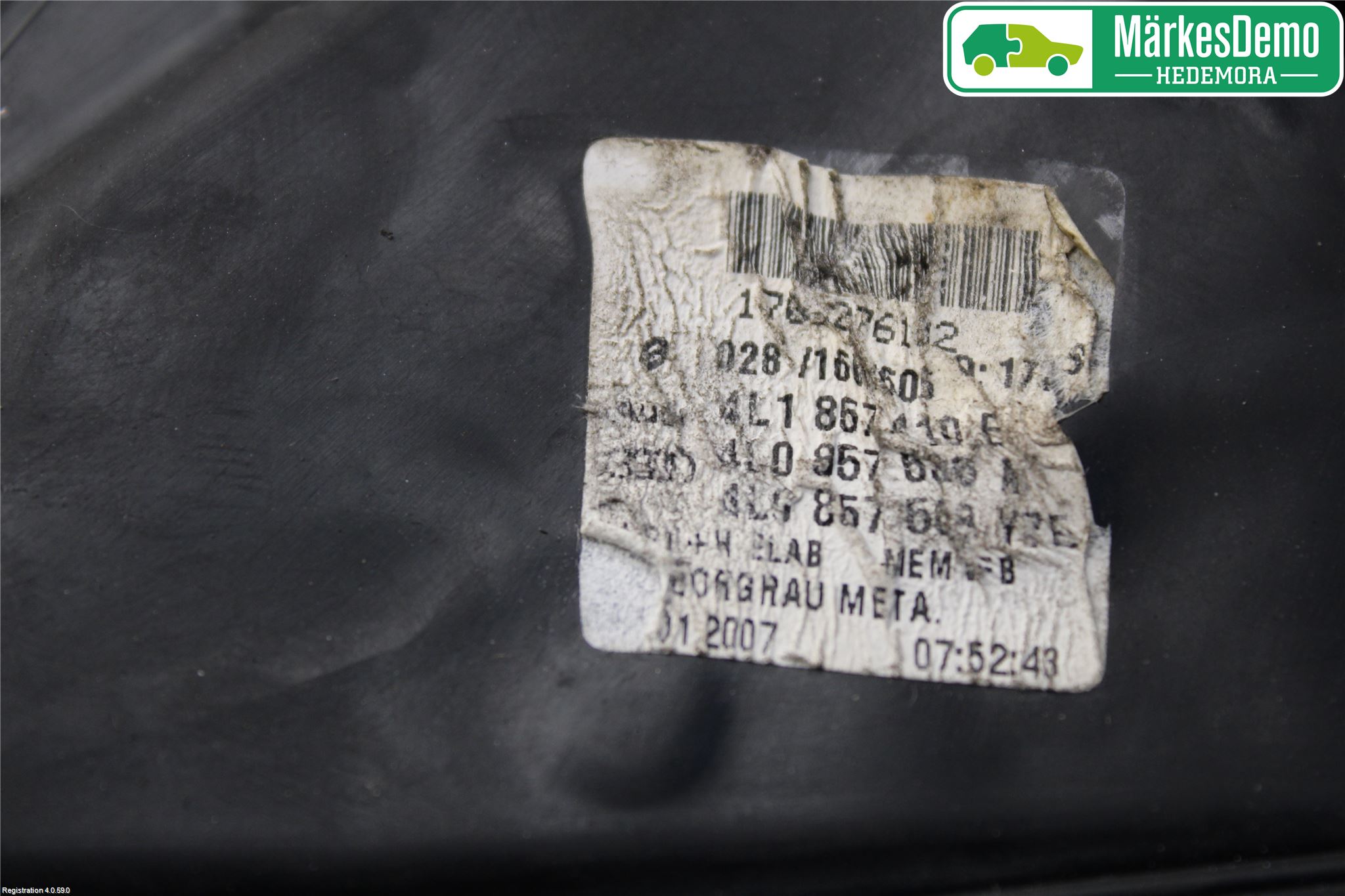 Audi Q7/SQ7 Spegel Yttre El Hö