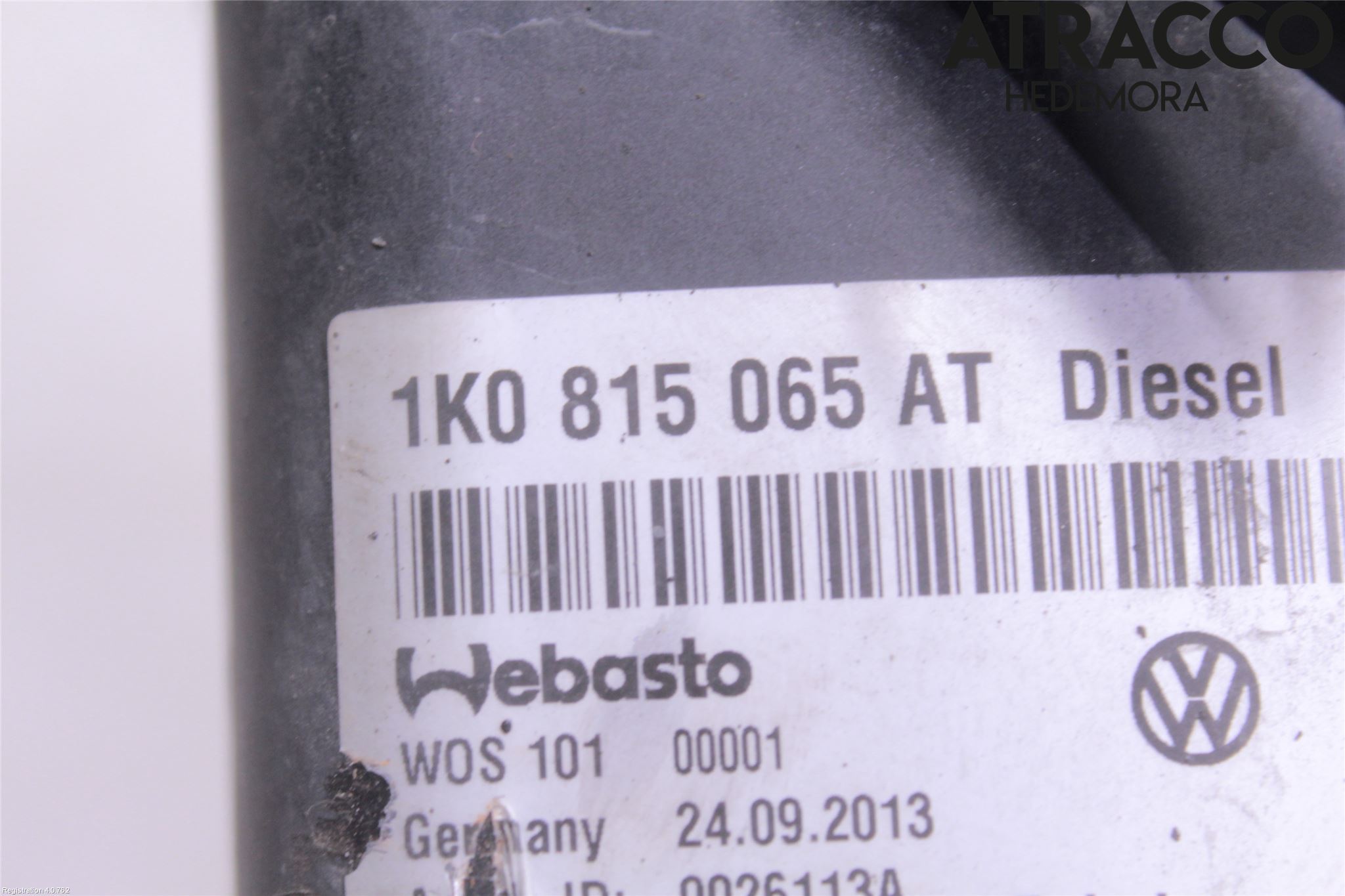 Volkswagen VW TOURAN 10-15 Dieselvärmare