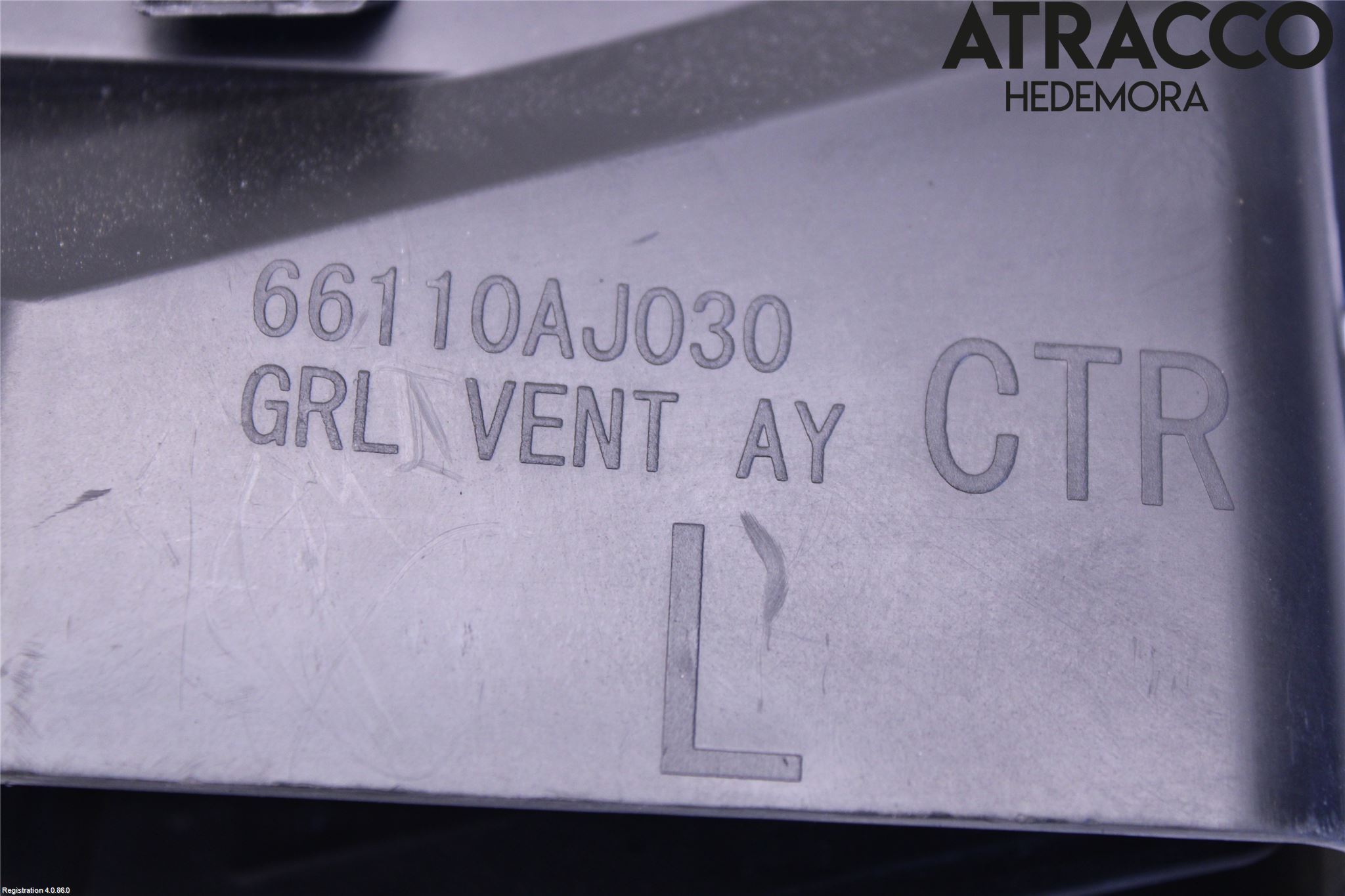 Subaru OUTBACK 10-15 Defrosterkanal-Munstycke