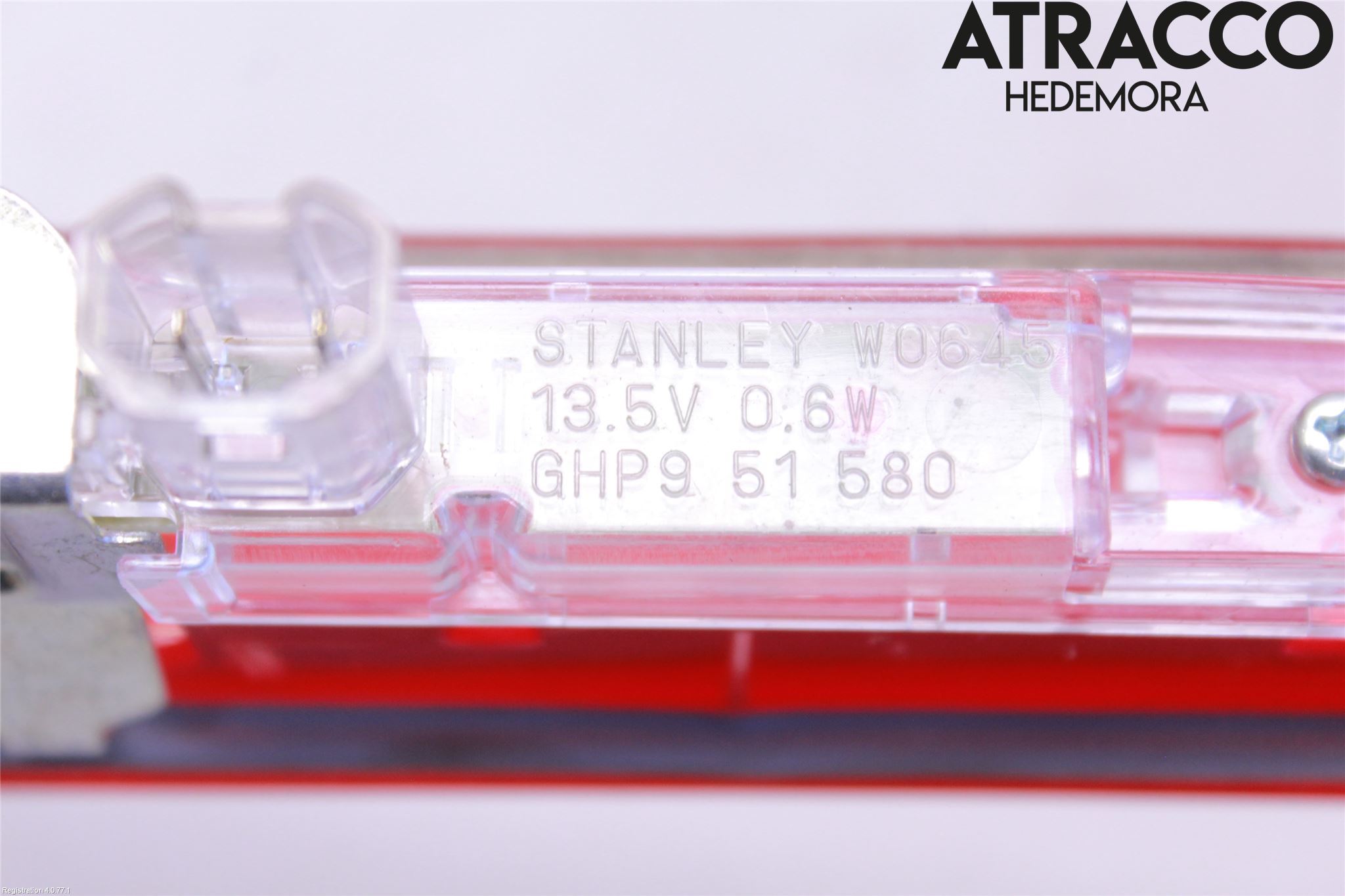 Mazda 6 13- Bromsljus Bakruta