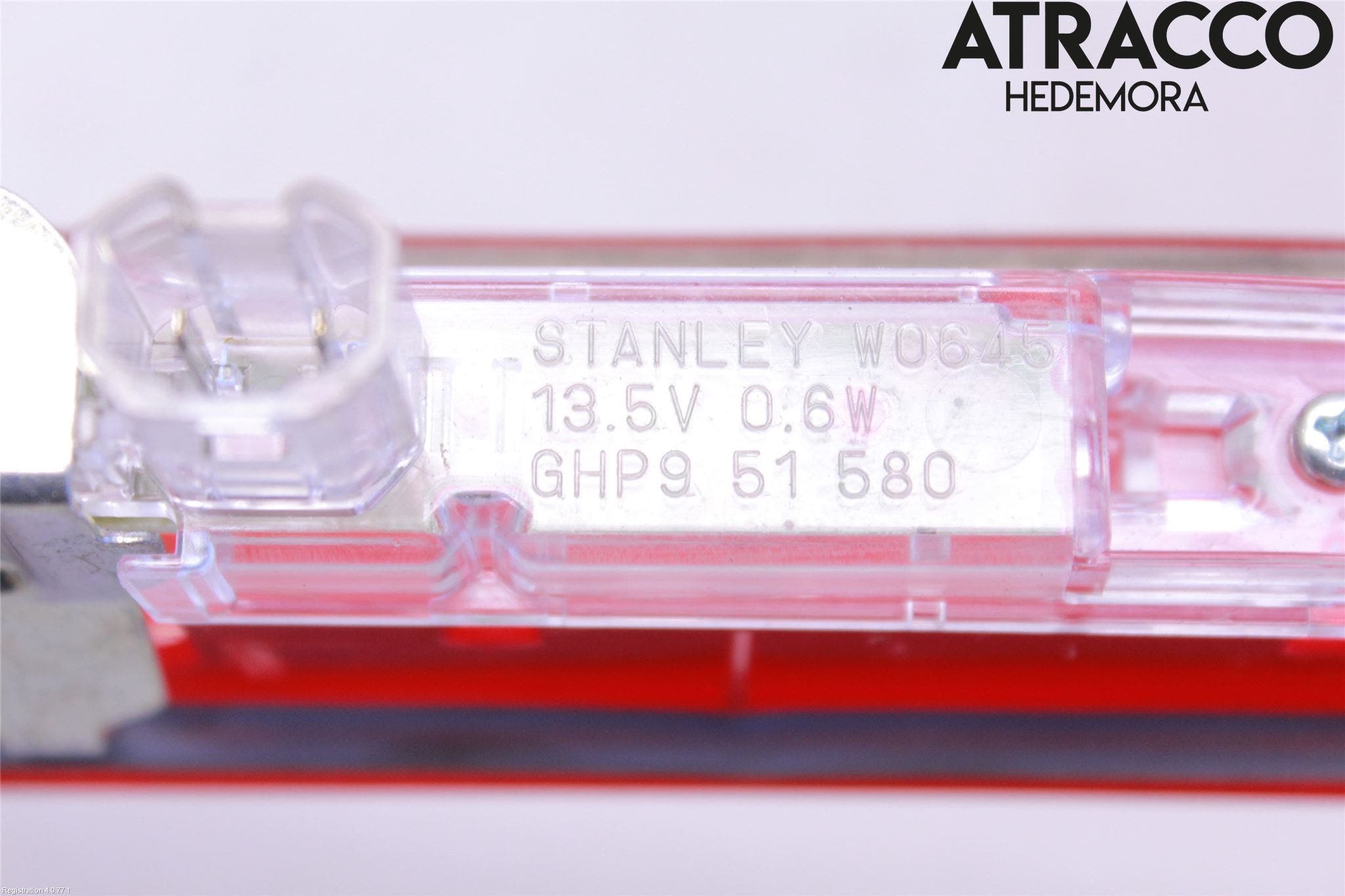 Mazda 6 13- Bromsljus Bakruta