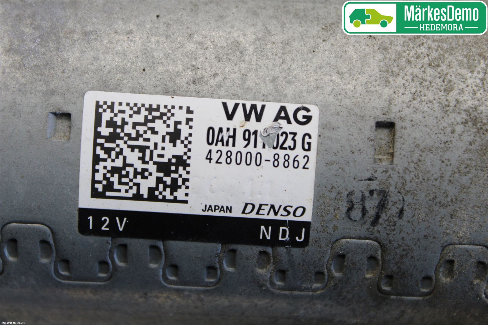 Volkswagen VW GOLF / E-GOLF VII 13-20 Startmotor