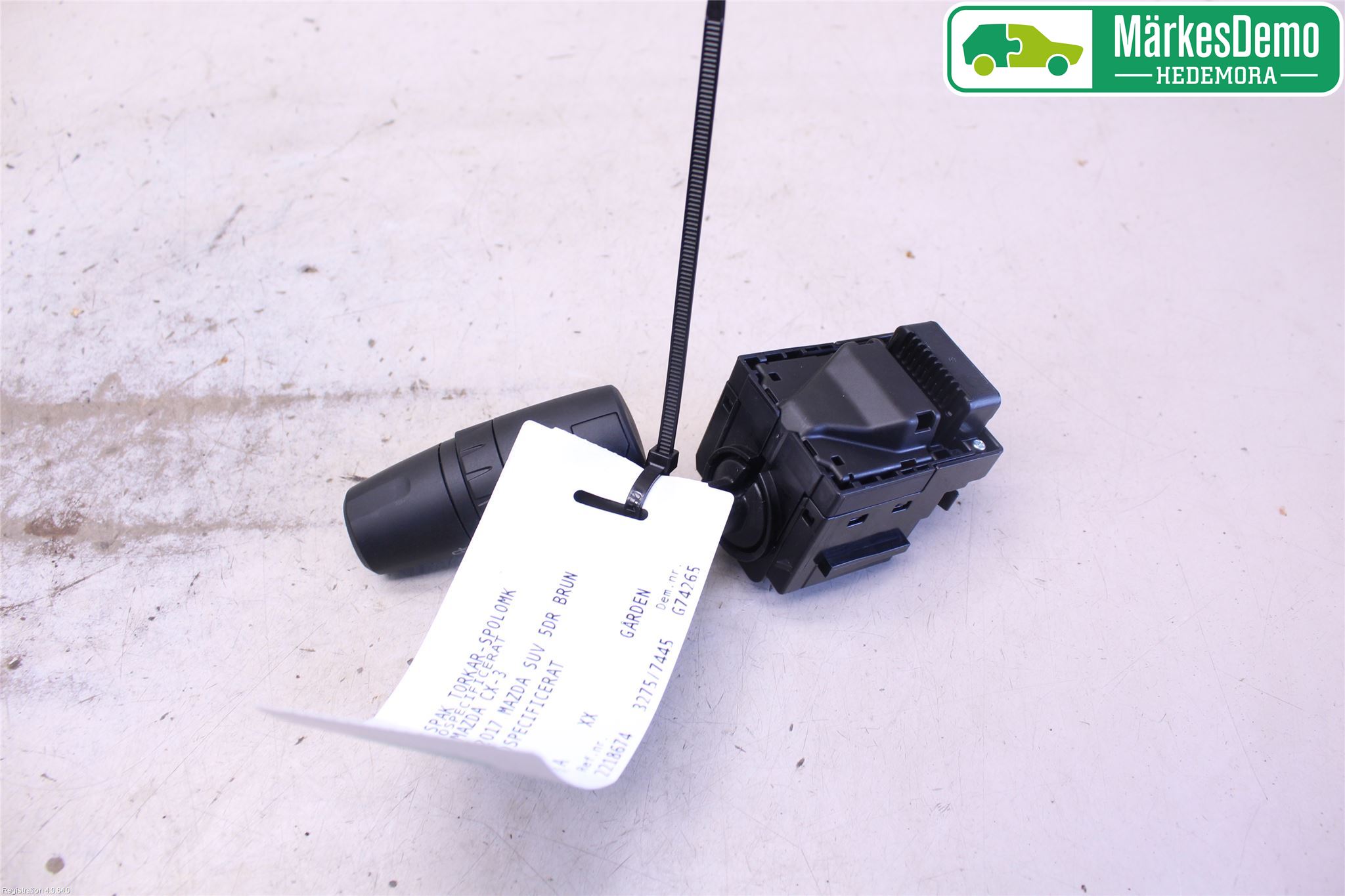 Mazda CX-3 Spak Torkar-Spolomk