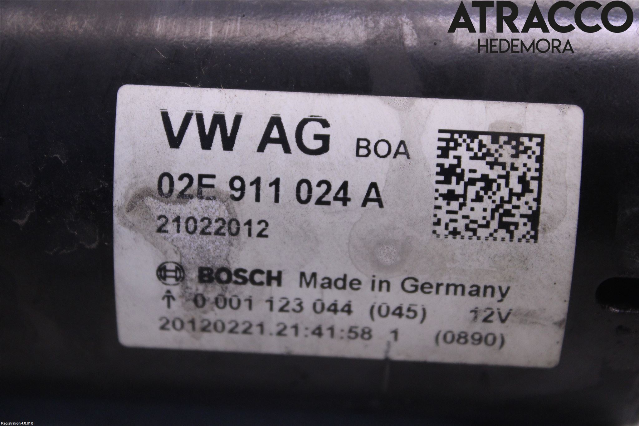 Skoda SUPERB 09-15 Startmotor Diesel