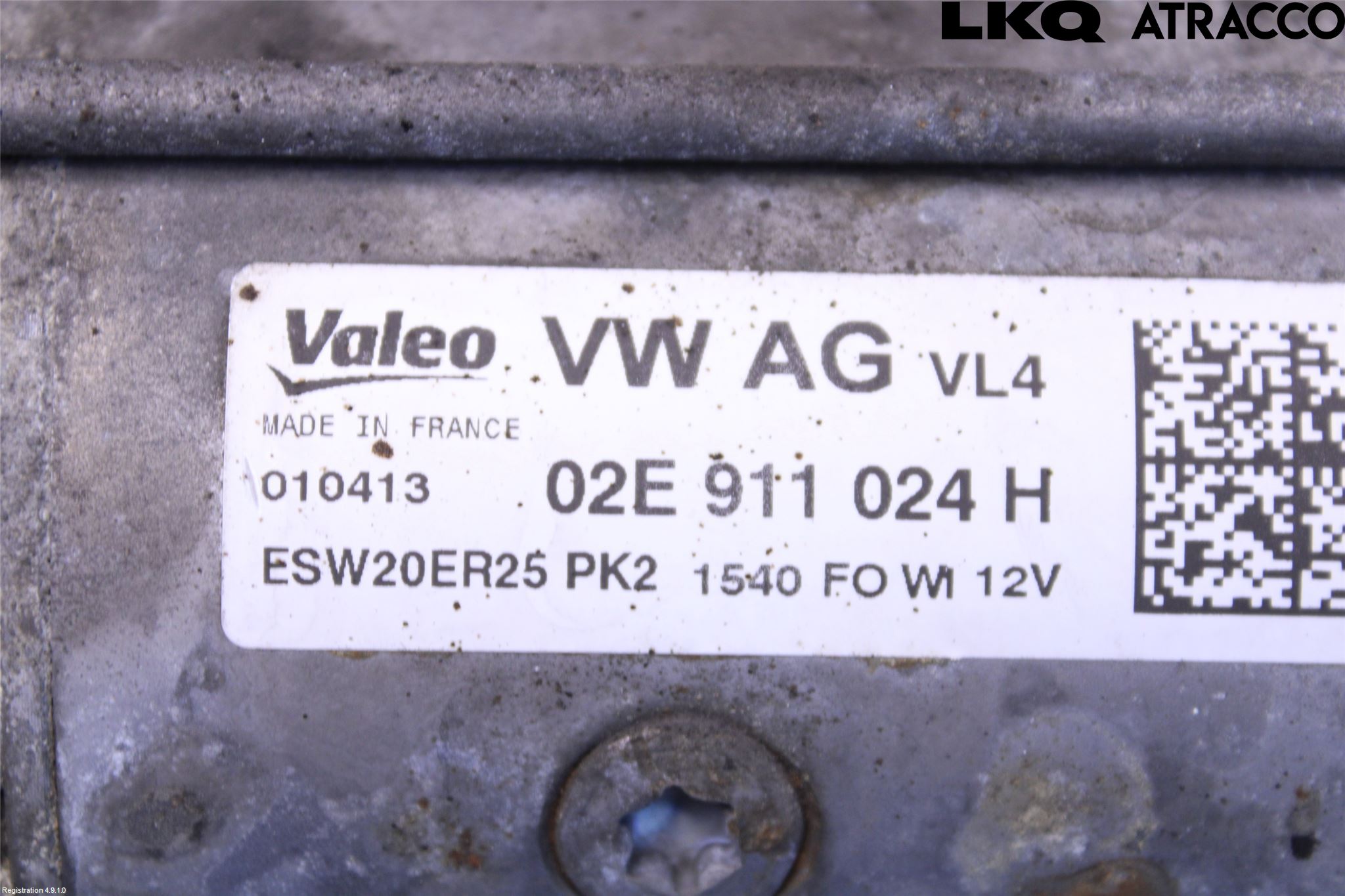 Volkswagen VW PASSAT 11-14 Startmotor Diesel