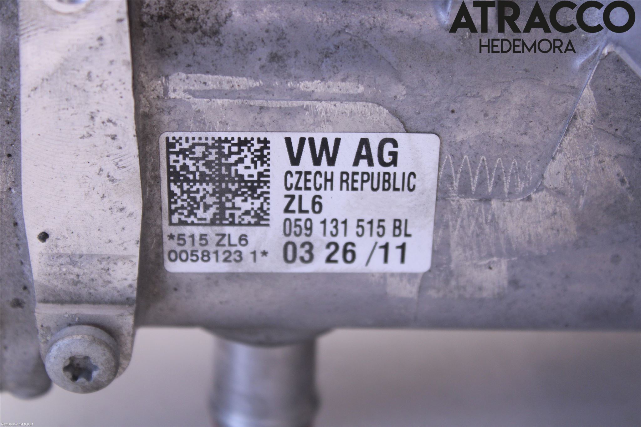 Audi A6/S6 4G 11-18 Avgaskylare