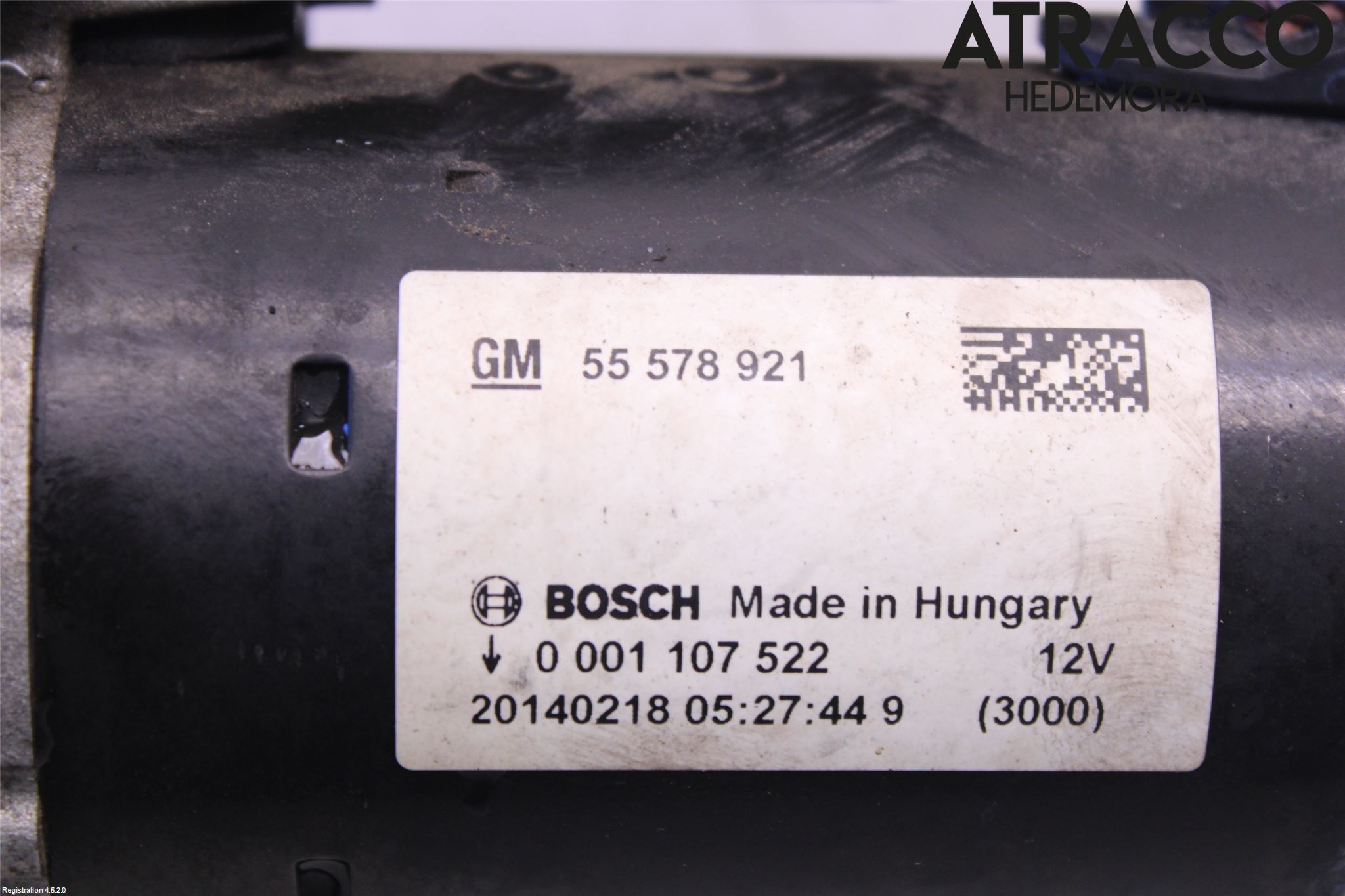 Opel ASTRA J 10-15 Startmotor