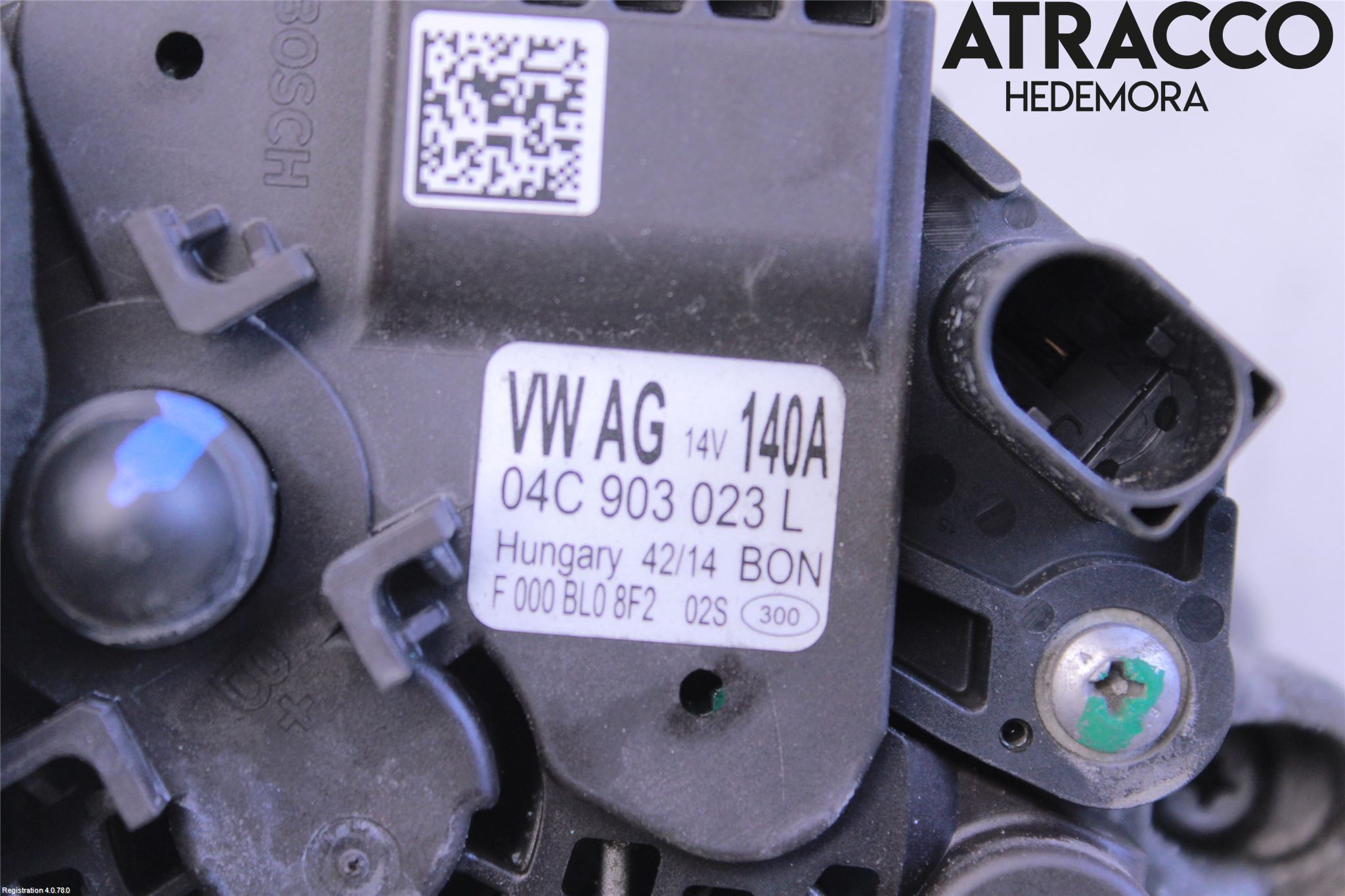 Audi A3/S3 8V 13-20 Generator