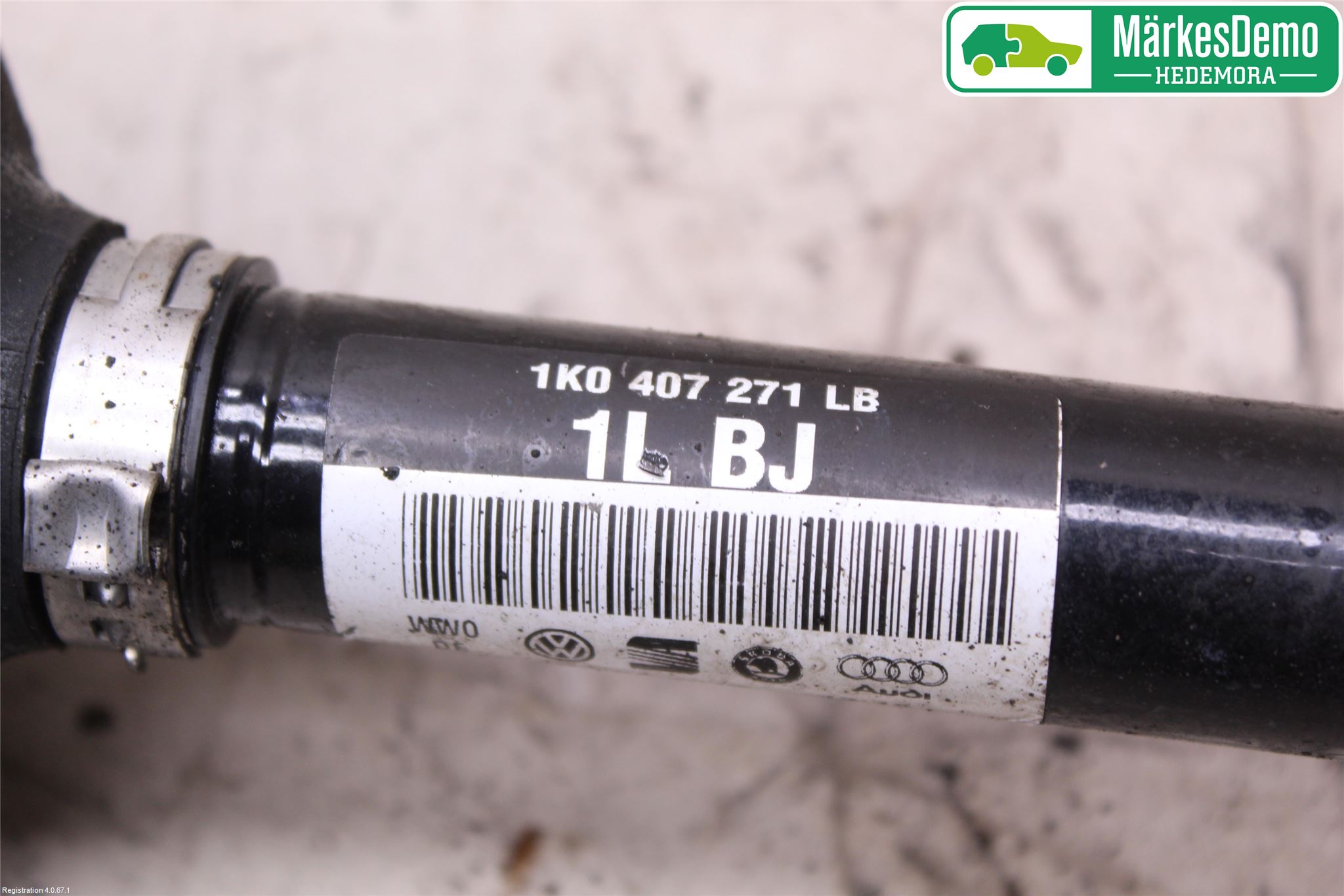 Volkswagen VW GOLF / E-GOLF VII 13-20 Drivaxel Fram Vänster